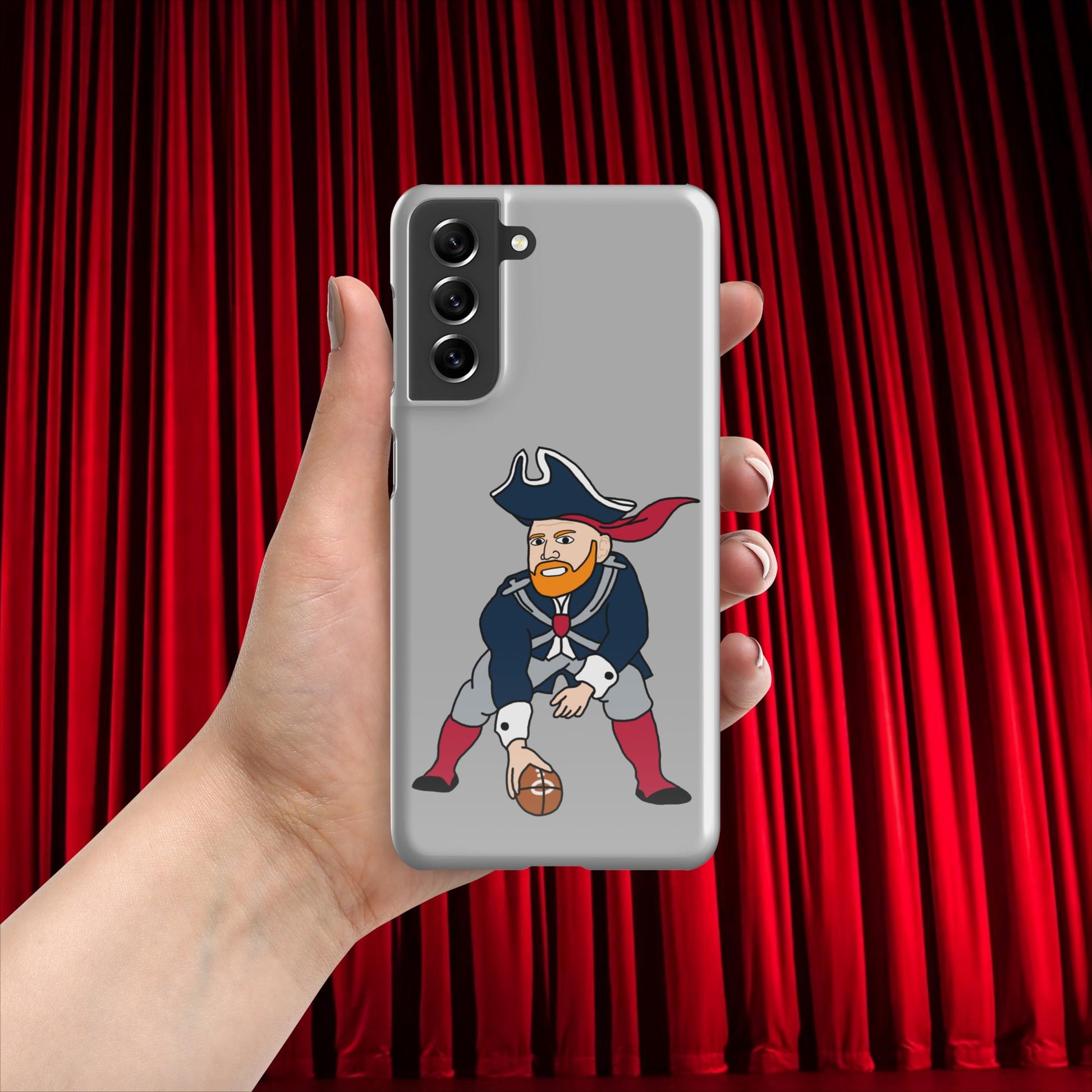 Bill Burrdy New England Patriots NFL Tom Brady Bill Burr Snap case for Samsung Glossy Samsung Galaxy S21 American Football Bill Burr Monday Morning Podcast New England Patriots NFL Podcasts Stand-up Comedy Next Cult Brand