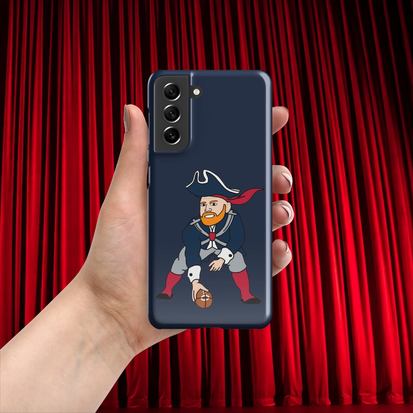 Bill Burrdy New England Patriots NFL Tom Brady Bill Burr Snap case for Samsung Glossy Samsung Galaxy S21 American Football Bill Burr Monday Morning Podcast New England Patriots NFL Podcasts Stand-up Comedy Next Cult Brand