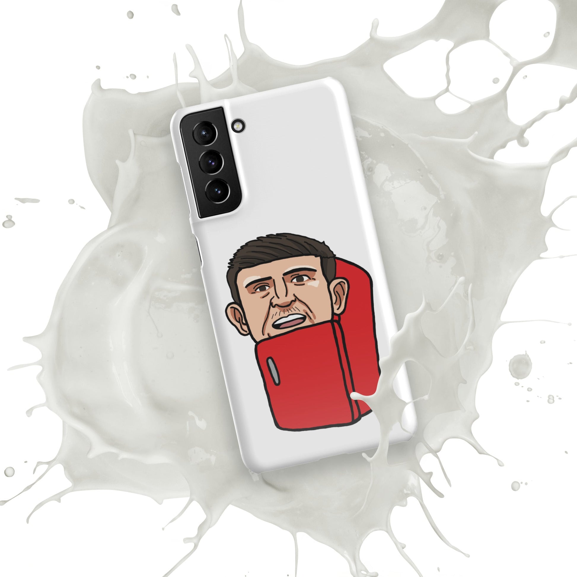 Harry ''The Fridge'' Maguire Snap Case for Samsung® Mobile Phone Cases Football Harry Maguire Manchester United The Fridge Next Cult Brand