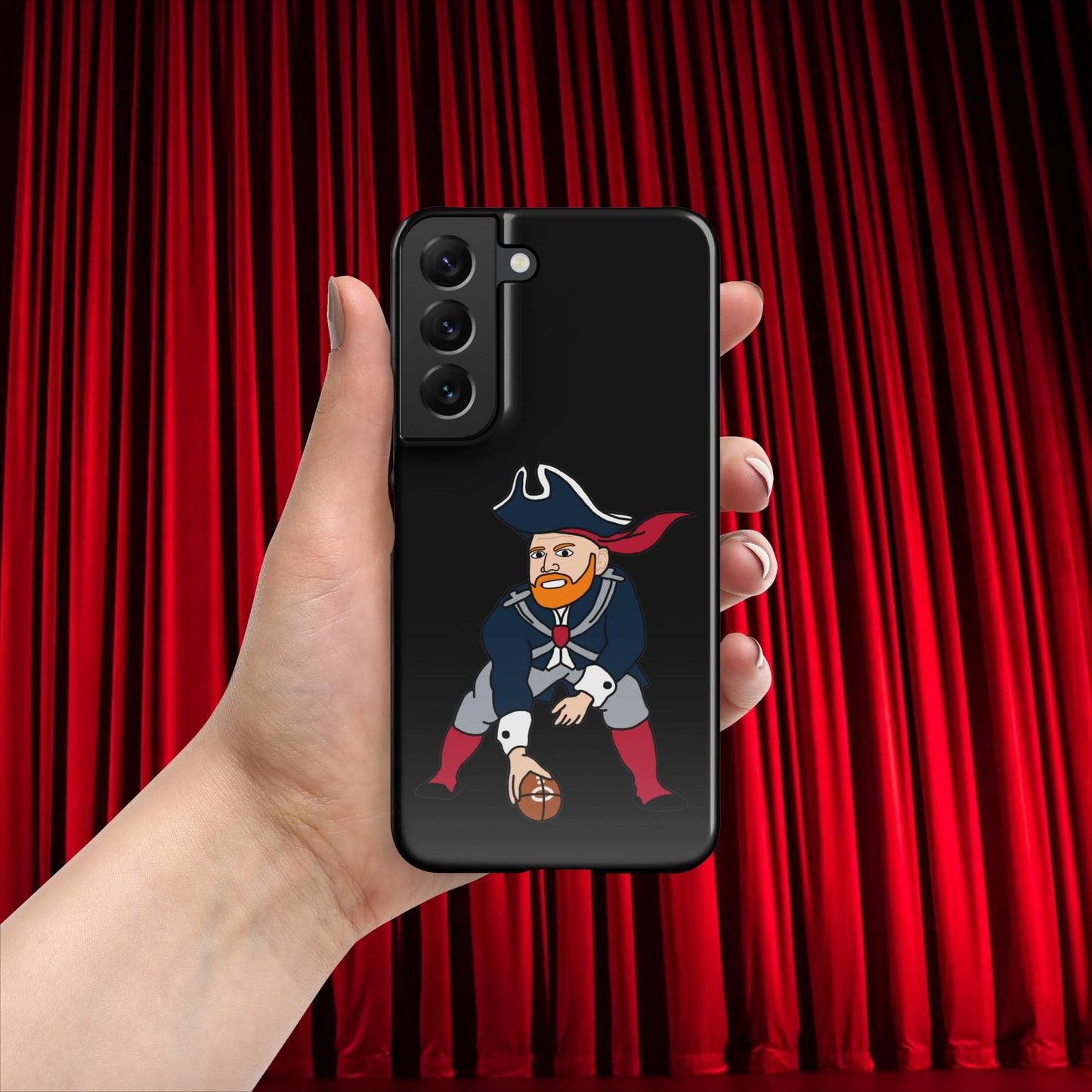 Bill Burrdy New England Patriots NFL Tom Brady Bill Burr Snap case for Samsung Glossy Samsung Galaxy S22 American Football Bill Burr Monday Morning Podcast New England Patriots NFL Podcasts Stand-up Comedy Next Cult Brand