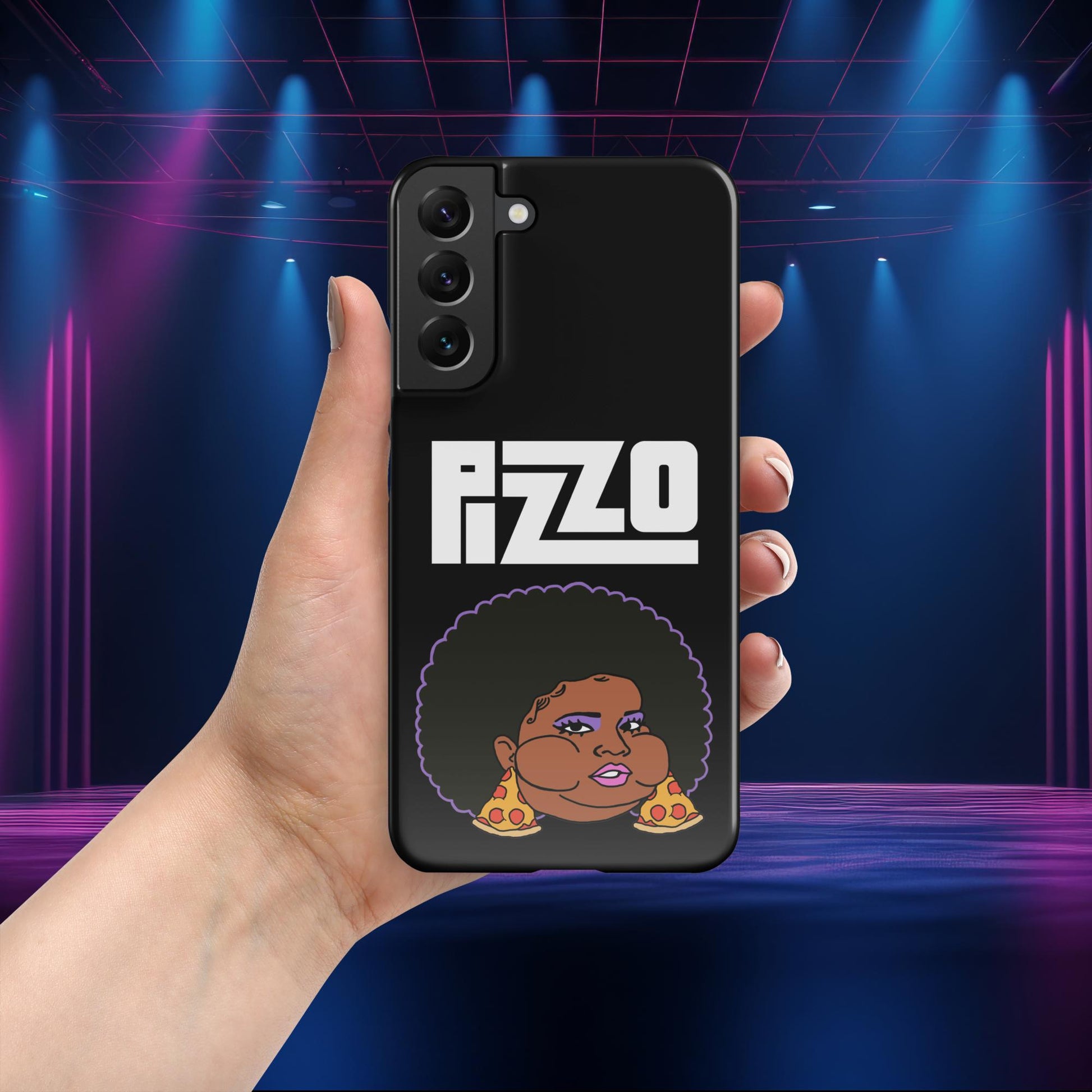 Pizzo Lizzo Pizza Lizzo Merch Lizzo Gift Song Lyrics Lizzo Snap case for Samsung Next Cult Brand