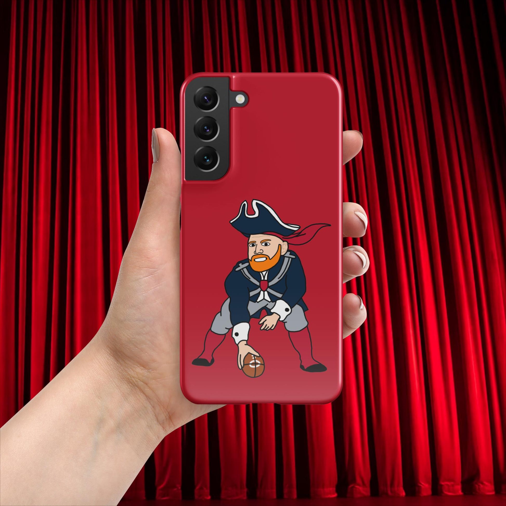 Bill Burrdy New England Patriots NFL Tom Brady Bill Burr Snap case for Samsung Glossy Samsung Galaxy S22 Plus American Football Bill Burr Monday Morning Podcast New England Patriots NFL Podcasts Stand-up Comedy Next Cult Brand