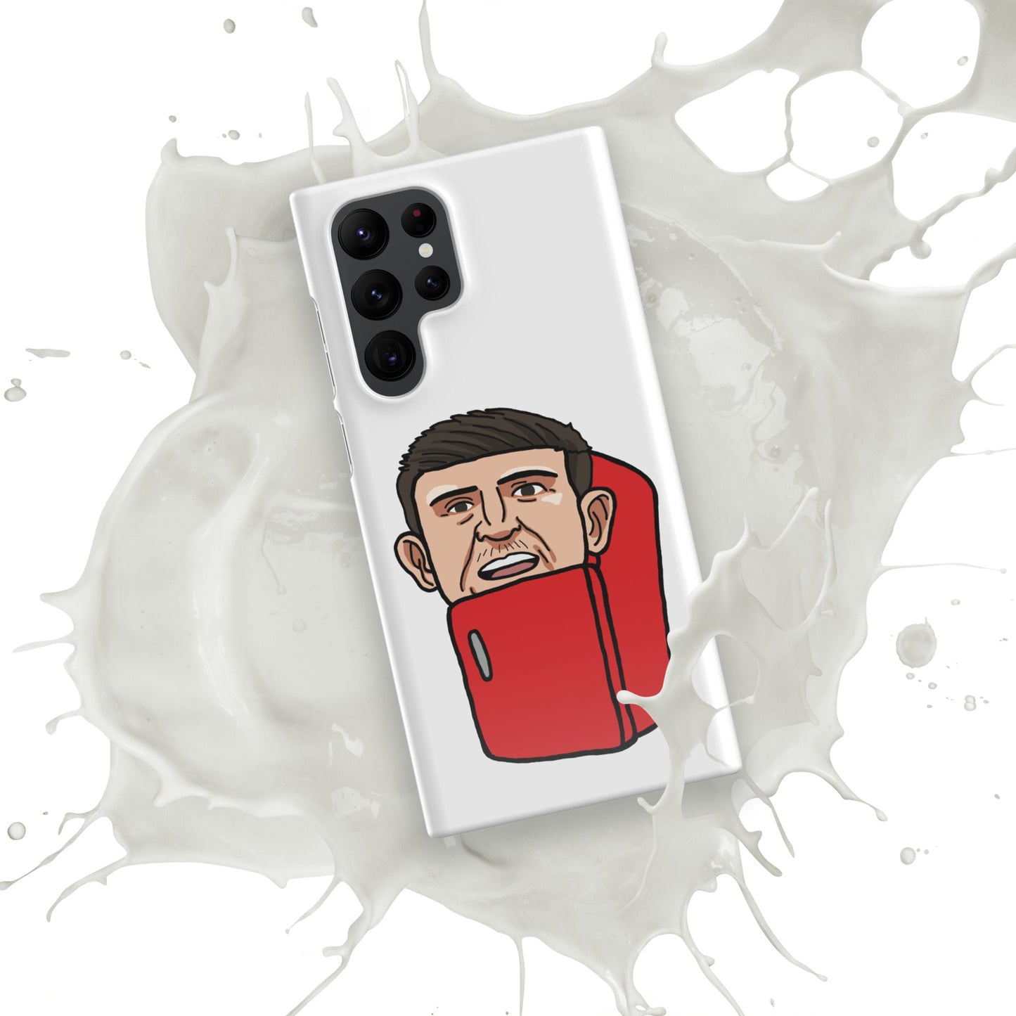 Harry ''The Fridge'' Maguire Snap Case for Samsung® Mobile Phone Cases Football Harry Maguire Manchester United The Fridge Next Cult Brand