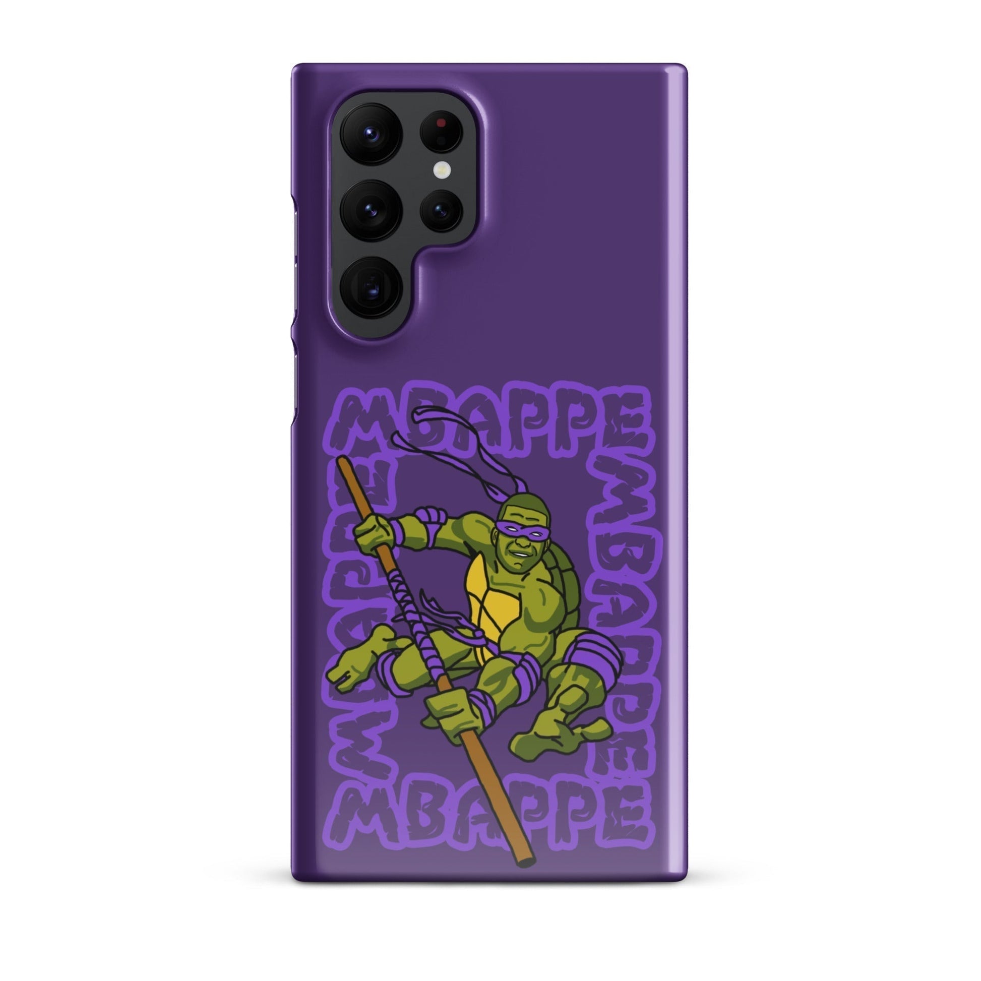 Kylian Mbappe Purple Ninja Turtle Donatello Snap case for Samsung® Next Cult Brand Donatello, Football, Kylian Mbappe, Ninja Turtles, PSG