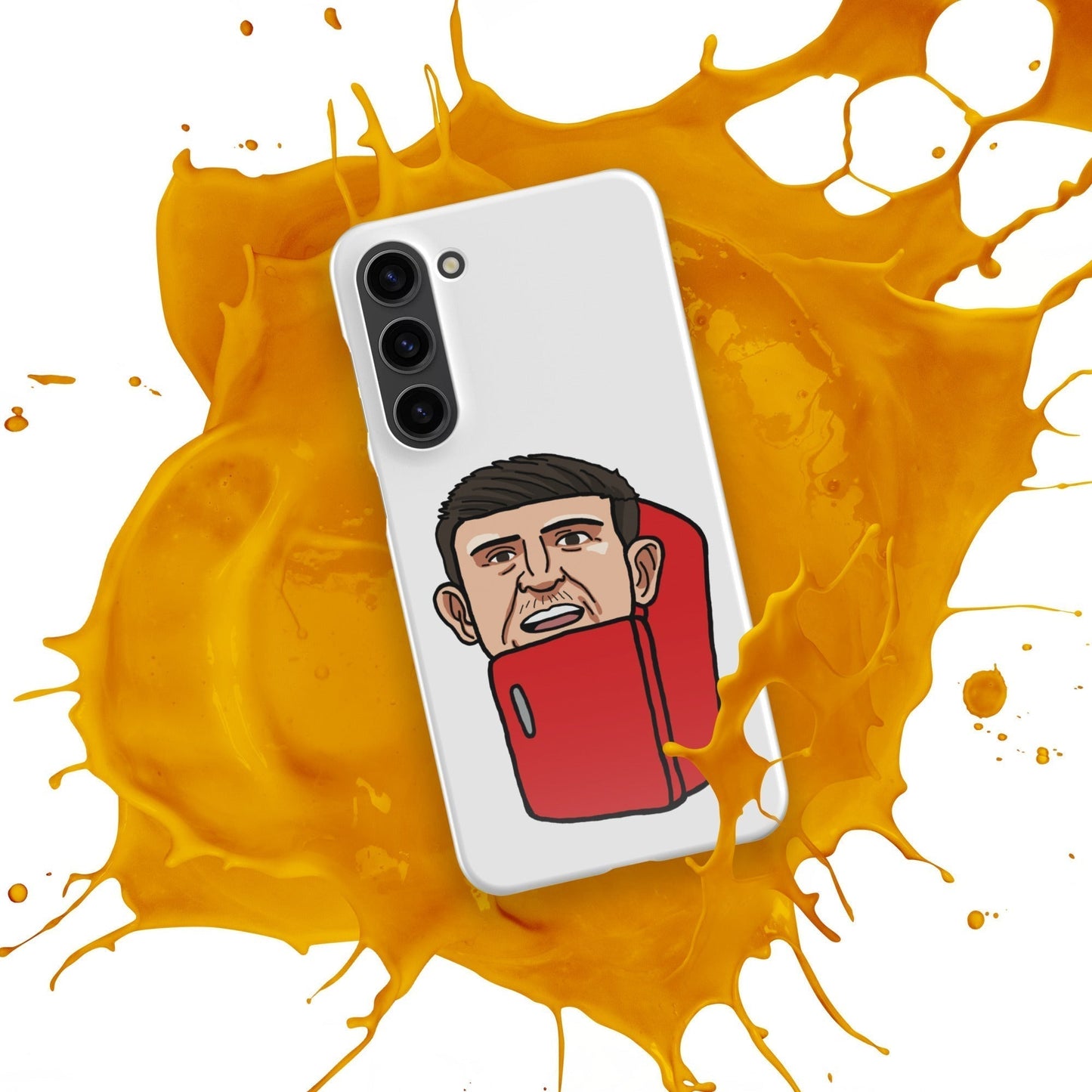 Harry ''The Fridge'' Maguire Snap Case for Samsung® Mobile Phone Cases Football Harry Maguire Manchester United The Fridge Next Cult Brand