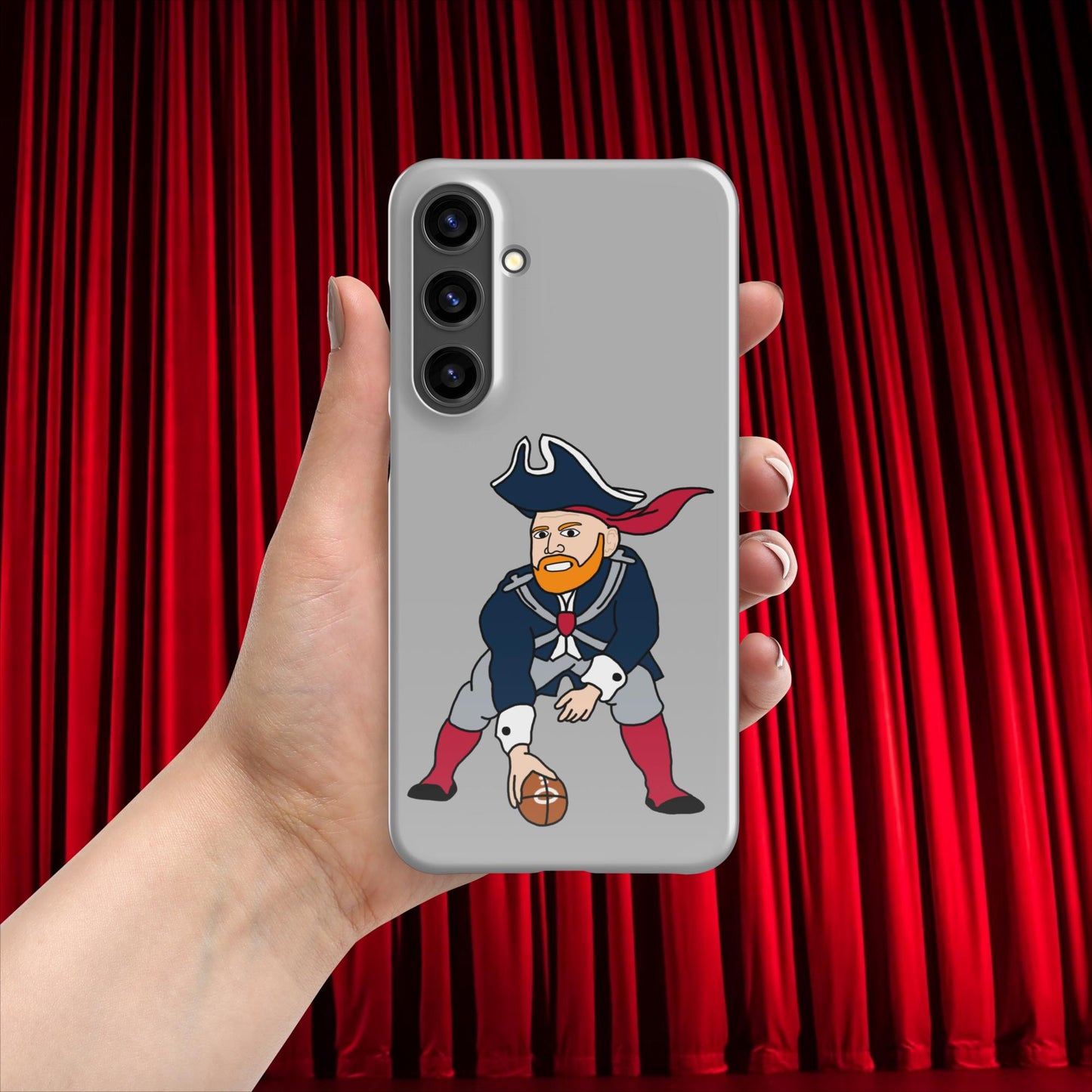 Bill Burrdy New England Patriots NFL Tom Brady Bill Burr Snap case for Samsung Next Cult Brand American Football, Bill Burr, Monday Morning Podcast, New England Patriots, NFL, Podcasts, Stand-up Comedy