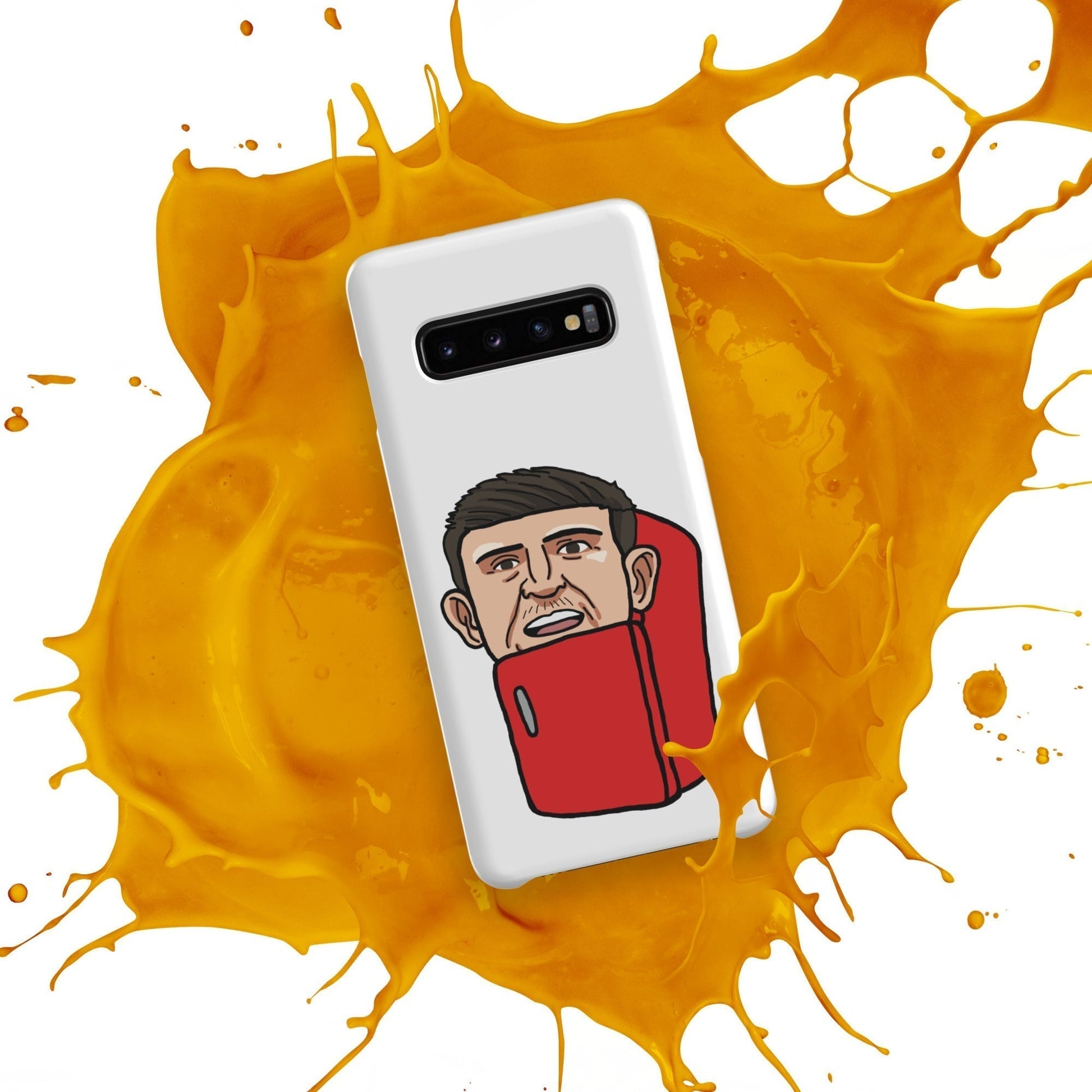 Harry ''The Fridge'' Maguire Snap Case for Samsung® Mobile Phone Cases Football Harry Maguire Manchester United The Fridge Next Cult Brand