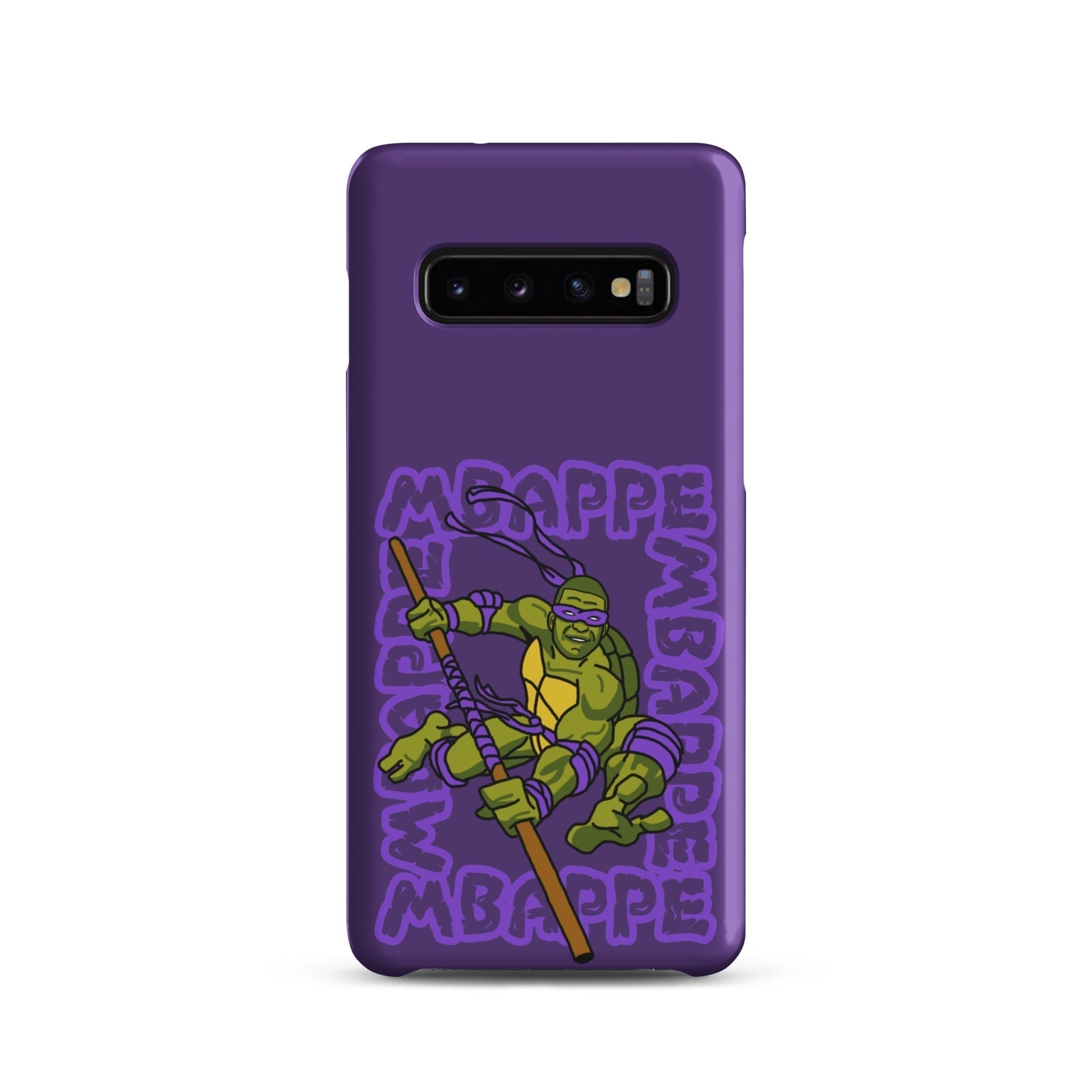 Kylian Mbappe Purple Ninja Turtle Donatello Snap case for Samsung® Next Cult Brand Donatello, Football, Kylian Mbappe, Ninja Turtles, PSG