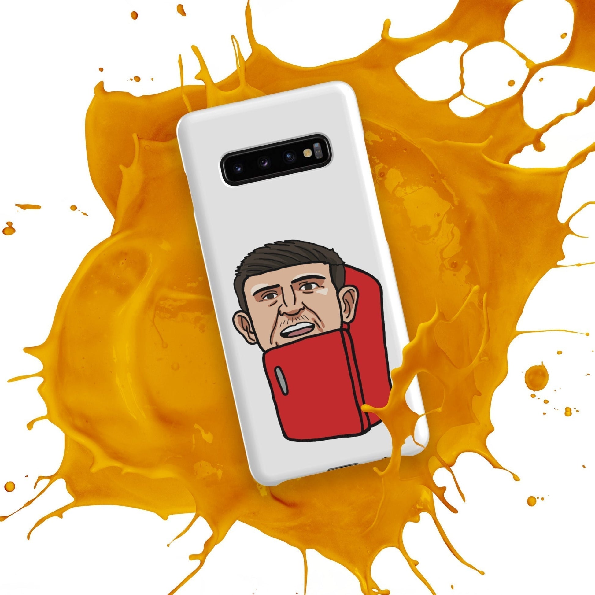 Harry ''The Fridge'' Maguire Snap Case for Samsung® Mobile Phone Cases Football Harry Maguire Manchester United The Fridge Next Cult Brand