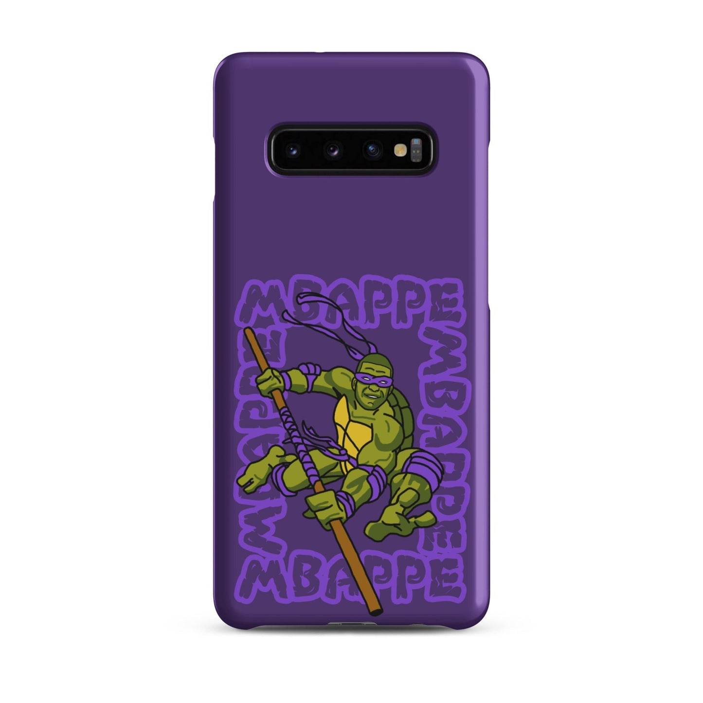 Kylian Mbappe Purple Ninja Turtle Donatello Snap case for Samsung® Next Cult Brand Donatello, Football, Kylian Mbappe, Ninja Turtles, PSG