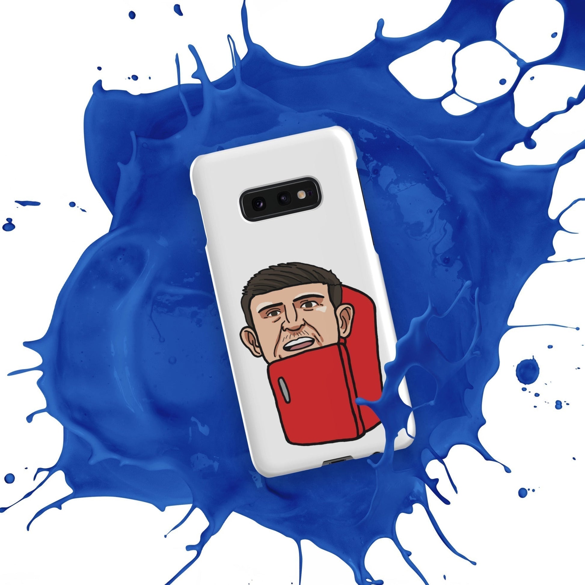 Harry ''The Fridge'' Maguire Snap Case for Samsung® Matte Samsung Galaxy S10e Mobile Phone Cases Football Harry Maguire Manchester United The Fridge Next Cult Brand