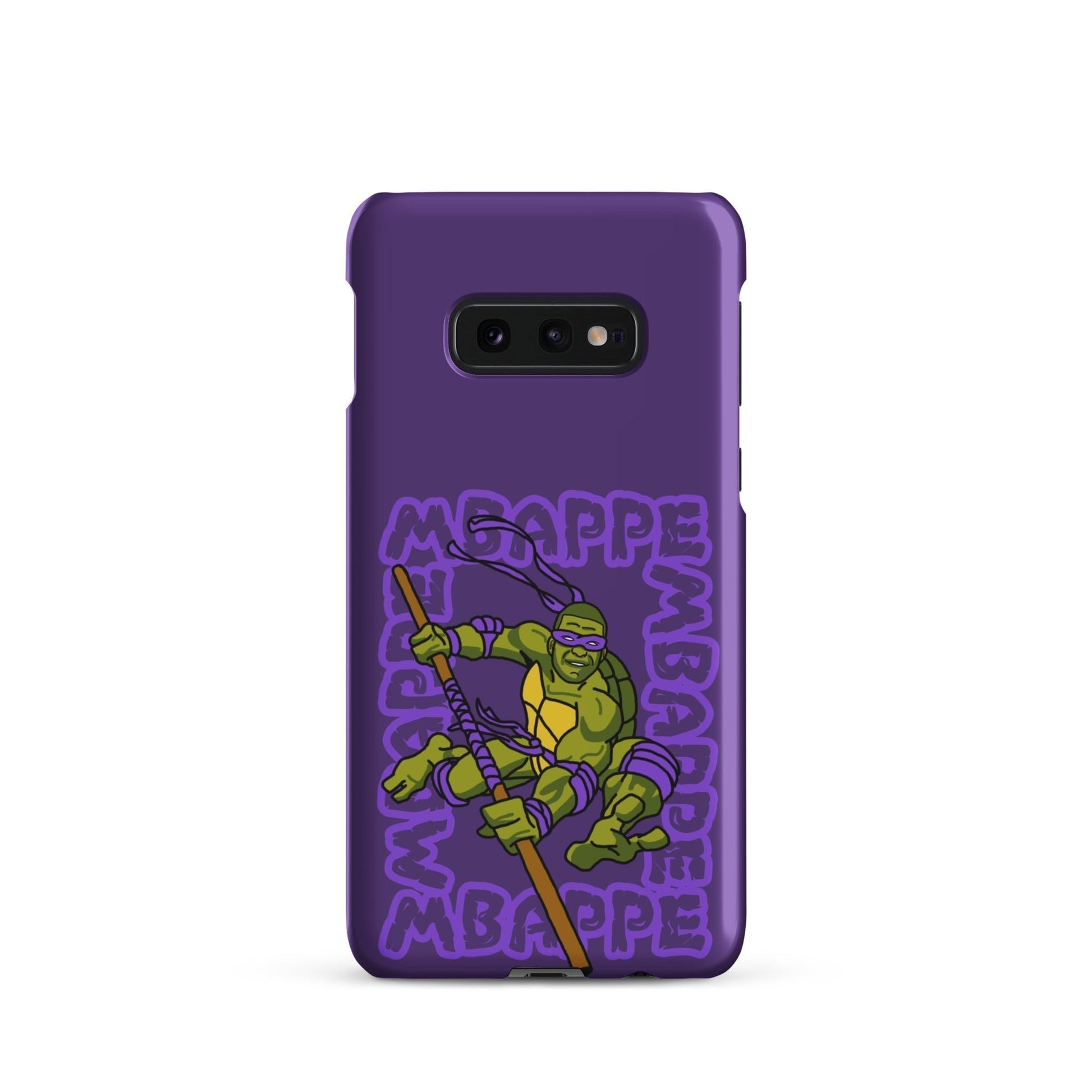 Kylian Mbappe Purple Ninja Turtle Donatello Snap case for Samsung® Matte Samsung Galaxy S10e Mobile Phone Cases Football Kylian Mbappe Ninja Turtles PSG Real Madrid Next Cult Brand