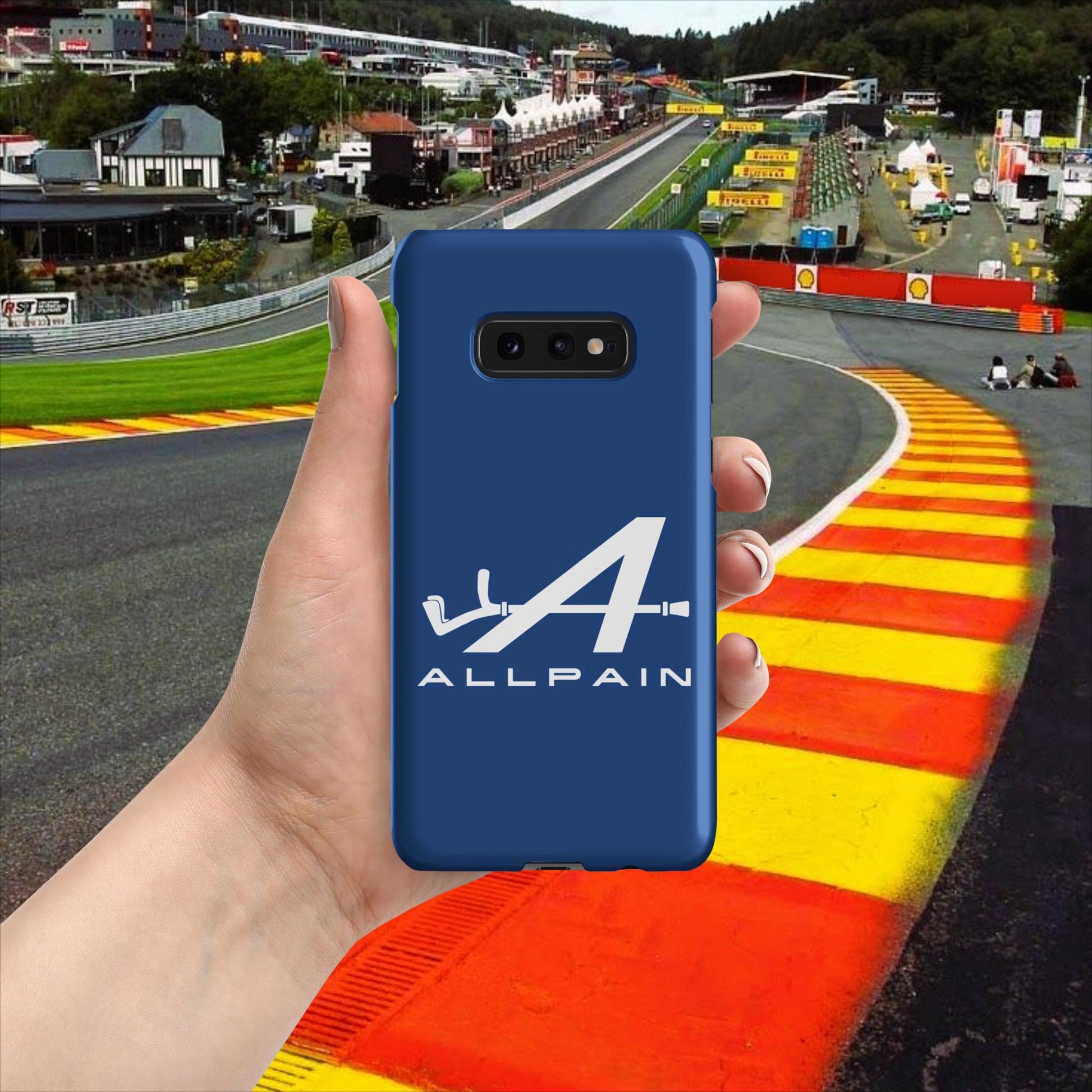 Allpain Alpine F1 Formula 1 Pierre Gasly Esteban Ocon Alpine Snap case for Samsung Matte Samsung Galaxy S10e Mobile Phone Cases Alpine F1 Next Cult Brand