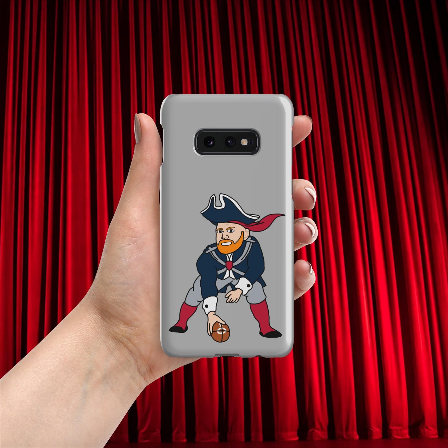 Bill Burrdy New England Patriots NFL Tom Brady Bill Burr Snap case for Samsung Next Cult Brand American Football, Bill Burr, Monday Morning Podcast, New England Patriots, NFL, Podcasts, Stand-up Comedy