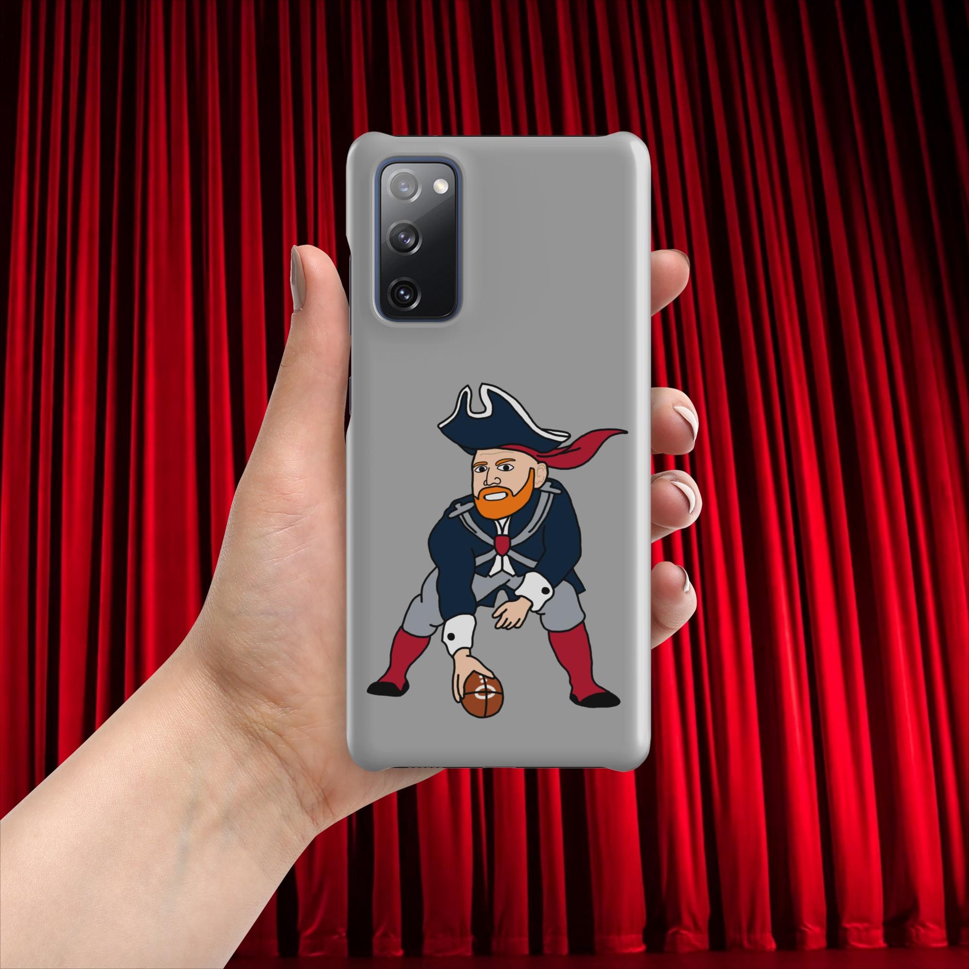 Bill Burrdy New England Patriots NFL Tom Brady Bill Burr Snap case for Samsung Matte Samsung Galaxy S20 FE American Football Bill Burr Monday Morning Podcast New England Patriots NFL Podcasts Stand-up Comedy Next Cult Brand