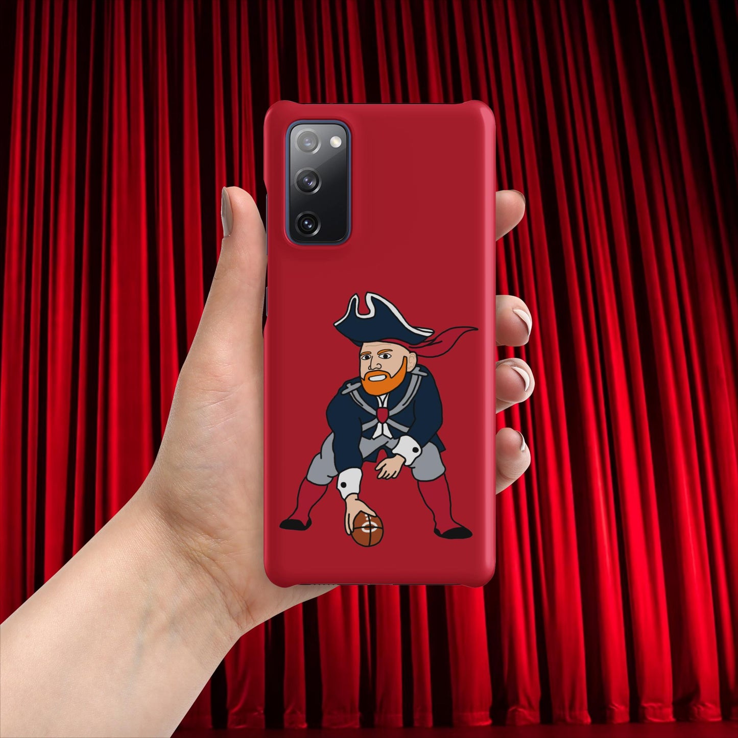 Bill Burrdy New England Patriots NFL Tom Brady Bill Burr Snap case for Samsung Matte Samsung Galaxy S20 FE American Football Bill Burr Monday Morning Podcast New England Patriots NFL Podcasts Stand-up Comedy Next Cult Brand