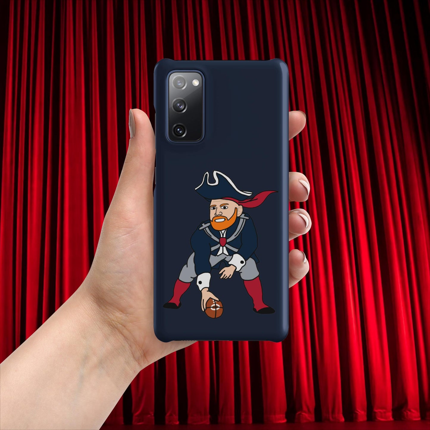 Bill Burrdy New England Patriots NFL Tom Brady Bill Burr Snap case for Samsung Matte Samsung Galaxy S20 FE American Football Bill Burr Monday Morning Podcast New England Patriots NFL Podcasts Stand-up Comedy Next Cult Brand