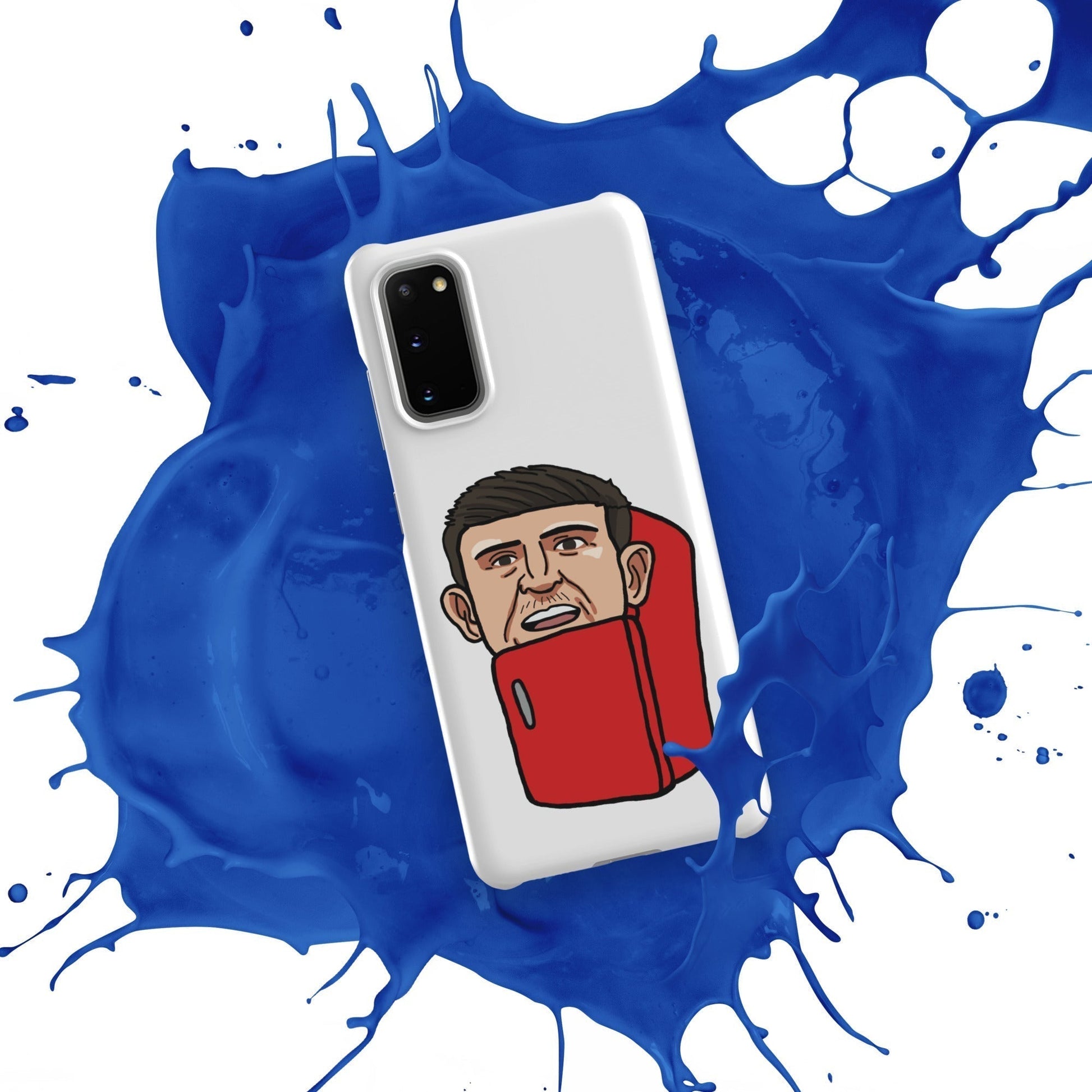 Harry ''The Fridge'' Maguire Snap Case for Samsung® Matte Samsung Galaxy S20 Mobile Phone Cases Football Harry Maguire Manchester United The Fridge Next Cult Brand