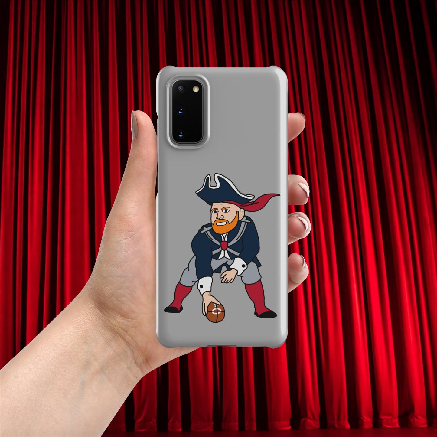 Bill Burrdy New England Patriots NFL Tom Brady Bill Burr Snap case for Samsung Matte Samsung Galaxy S20 American Football Bill Burr Monday Morning Podcast New England Patriots NFL Podcasts Stand-up Comedy Next Cult Brand