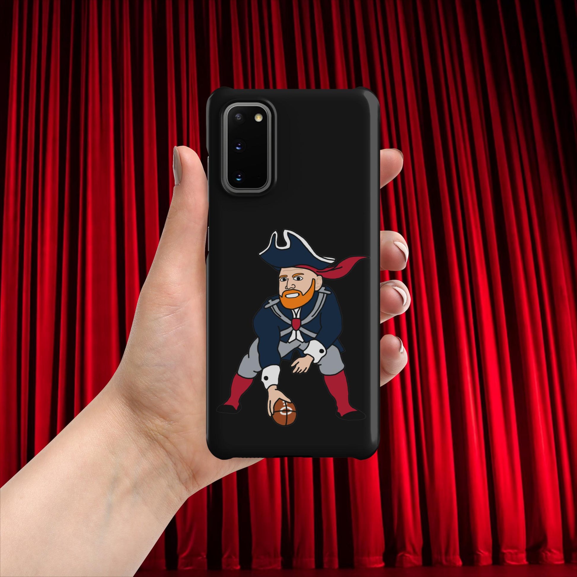 Bill Burrdy New England Patriots NFL Tom Brady Bill Burr Snap case for Samsung Matte Samsung Galaxy S20 American Football Bill Burr Monday Morning Podcast New England Patriots NFL Podcasts Stand-up Comedy Next Cult Brand