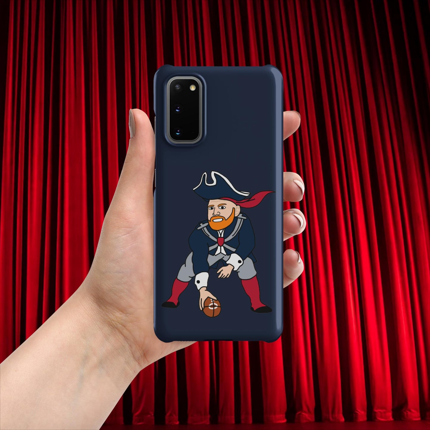 Bill Burrdy New England Patriots NFL Tom Brady Bill Burr Snap case for Samsung Matte Samsung Galaxy S20 American Football Bill Burr Monday Morning Podcast New England Patriots NFL Podcasts Stand-up Comedy Next Cult Brand