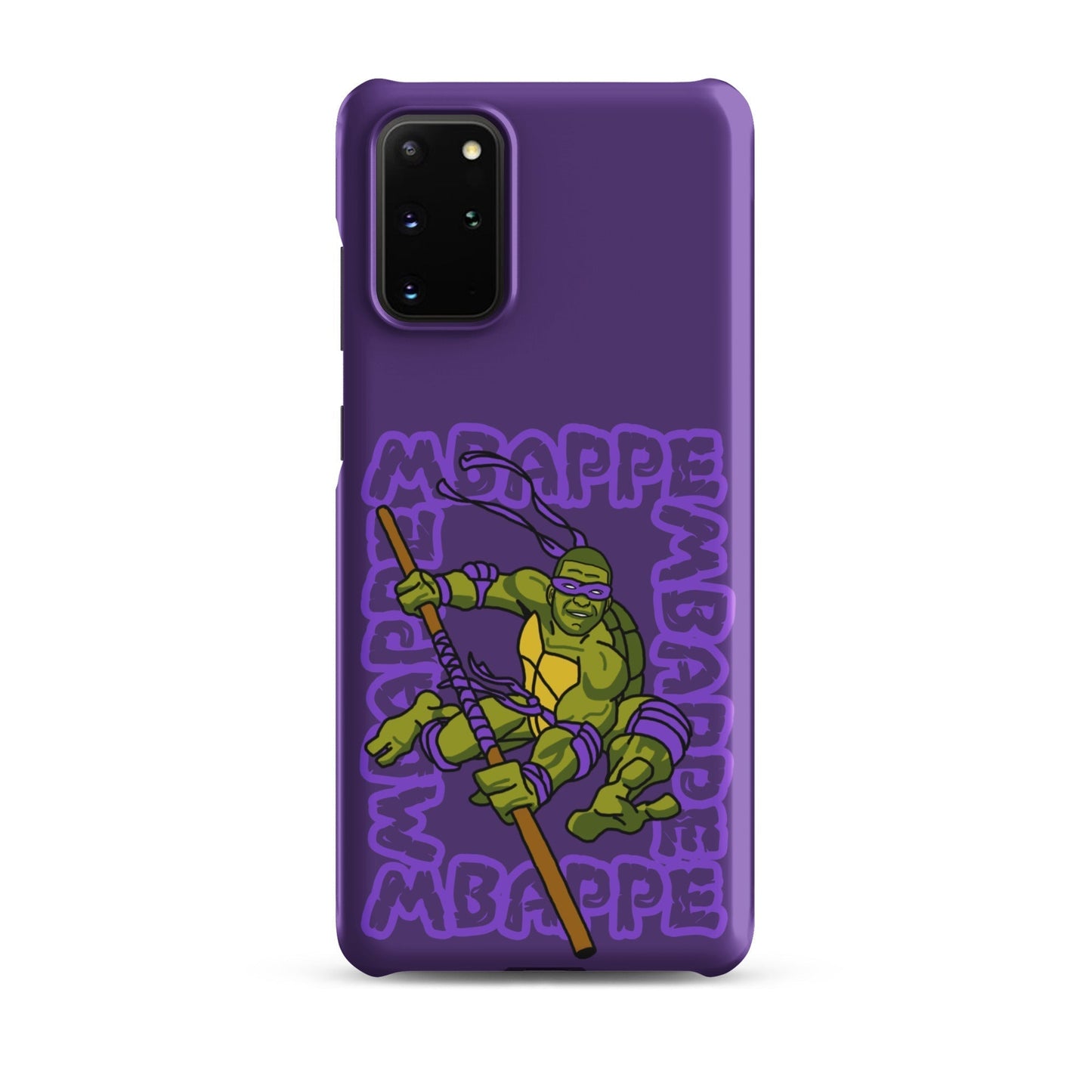 Kylian Mbappe Purple Ninja Turtle Donatello Snap case for Samsung® Next Cult Brand Donatello, Football, Kylian Mbappe, Ninja Turtles, PSG