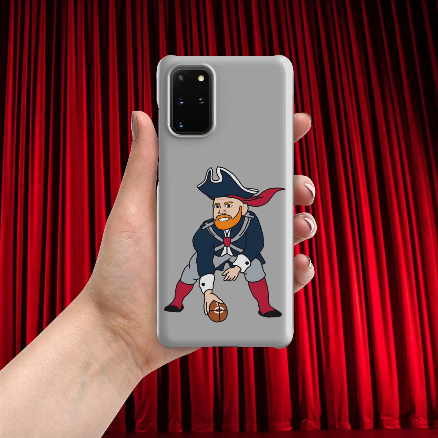 Bill Burrdy New England Patriots NFL Tom Brady Bill Burr Snap case for Samsung Matte Samsung Galaxy S20 Plus American Football Bill Burr Monday Morning Podcast New England Patriots NFL Podcasts Stand-up Comedy Next Cult Brand