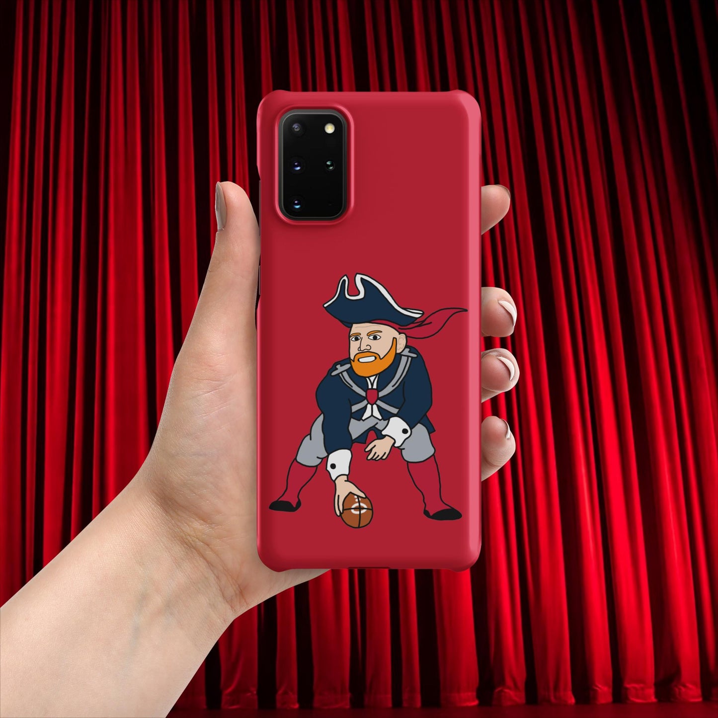 Bill Burrdy New England Patriots NFL Tom Brady Bill Burr Snap case for Samsung Matte Samsung Galaxy S20 Plus American Football Bill Burr Monday Morning Podcast New England Patriots NFL Podcasts Stand-up Comedy Next Cult Brand