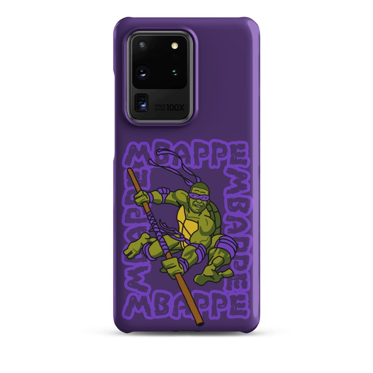 Kylian Mbappe Purple Ninja Turtle Donatello Snap case for Samsung® Next Cult Brand Donatello, Football, Kylian Mbappe, Ninja Turtles, PSG