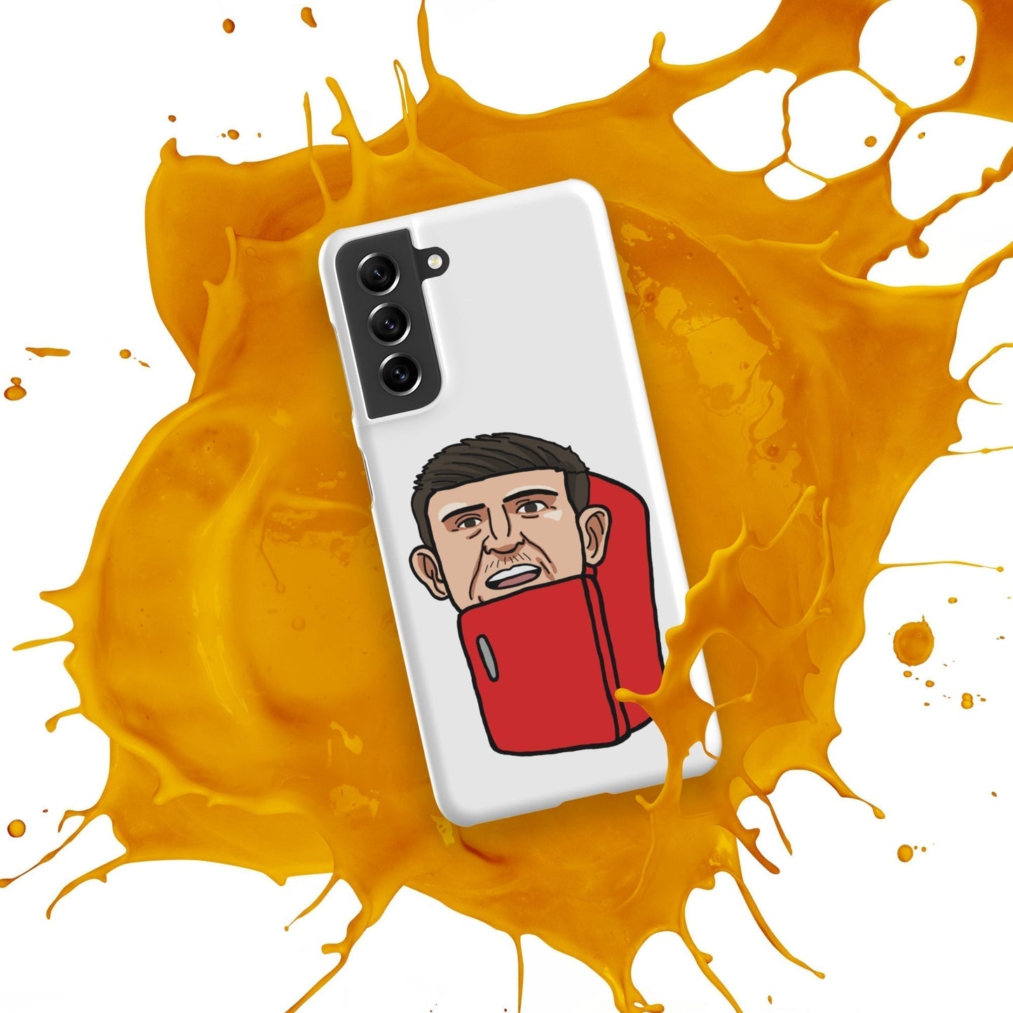 Harry ''The Fridge'' Maguire Snap Case for Samsung® Mobile Phone Cases Football Harry Maguire Manchester United The Fridge Next Cult Brand