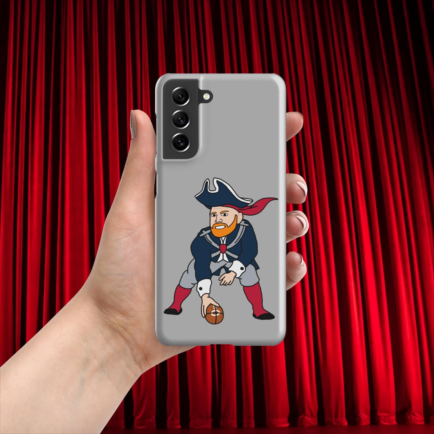 Bill Burrdy New England Patriots NFL Tom Brady Bill Burr Snap case for Samsung Matte Samsung Galaxy S21 American Football Bill Burr Monday Morning Podcast New England Patriots NFL Podcasts Stand-up Comedy Next Cult Brand