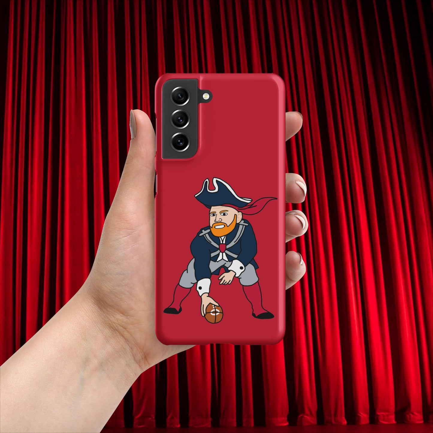 Bill Burrdy New England Patriots NFL Tom Brady Bill Burr Snap case for Samsung Matte Samsung Galaxy S21 American Football Bill Burr Monday Morning Podcast New England Patriots NFL Podcasts Stand-up Comedy Next Cult Brand