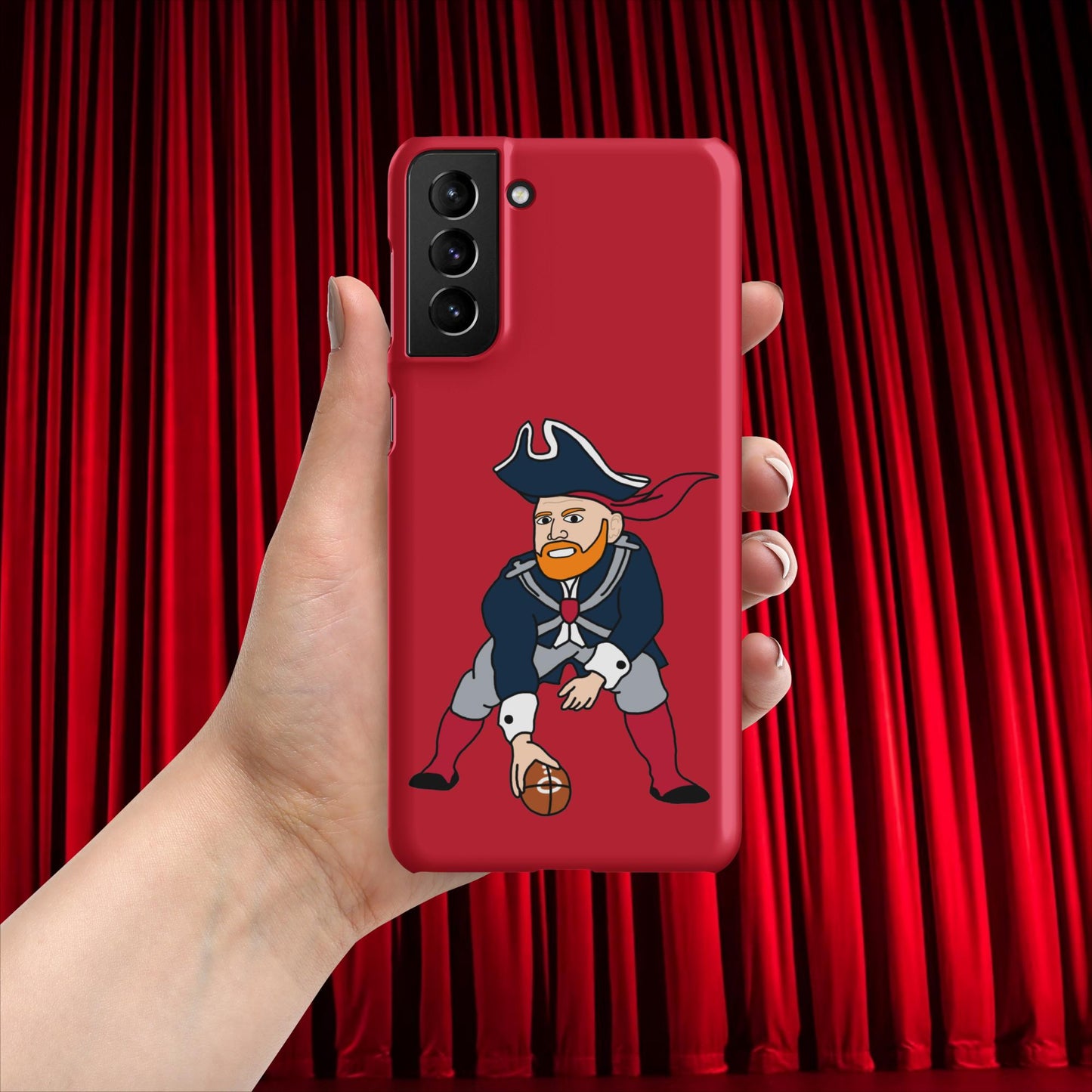 Bill Burrdy New England Patriots NFL Tom Brady Bill Burr Snap case for Samsung Next Cult Brand American Football, Bill Burr, Monday Morning Podcast, New England Patriots, NFL, Podcasts, Stand-up Comedy