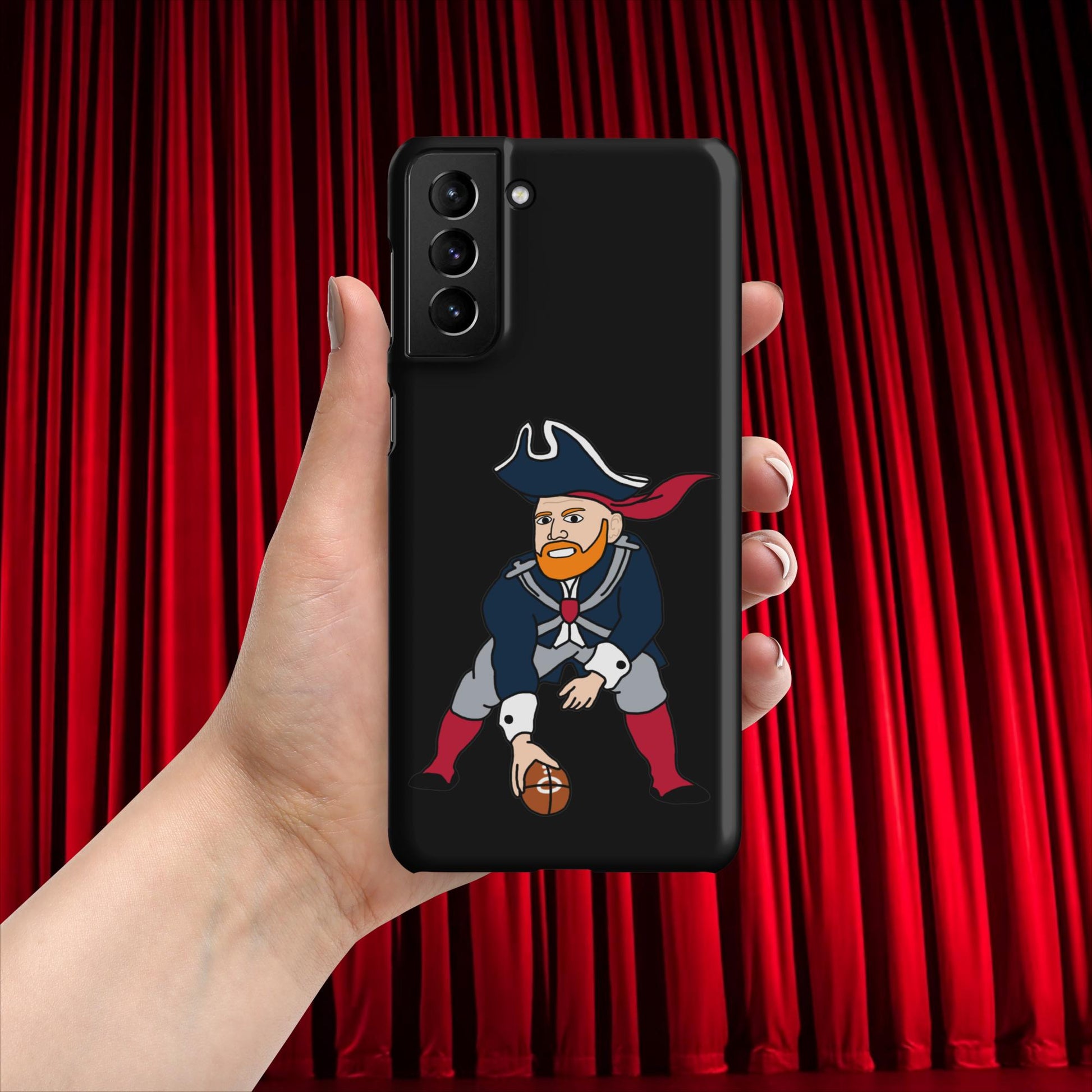 Bill Burrdy New England Patriots NFL Tom Brady Bill Burr Snap case for Samsung Matte Samsung Galaxy S21 Plus American Football Bill Burr Monday Morning Podcast New England Patriots NFL Podcasts Stand-up Comedy Next Cult Brand