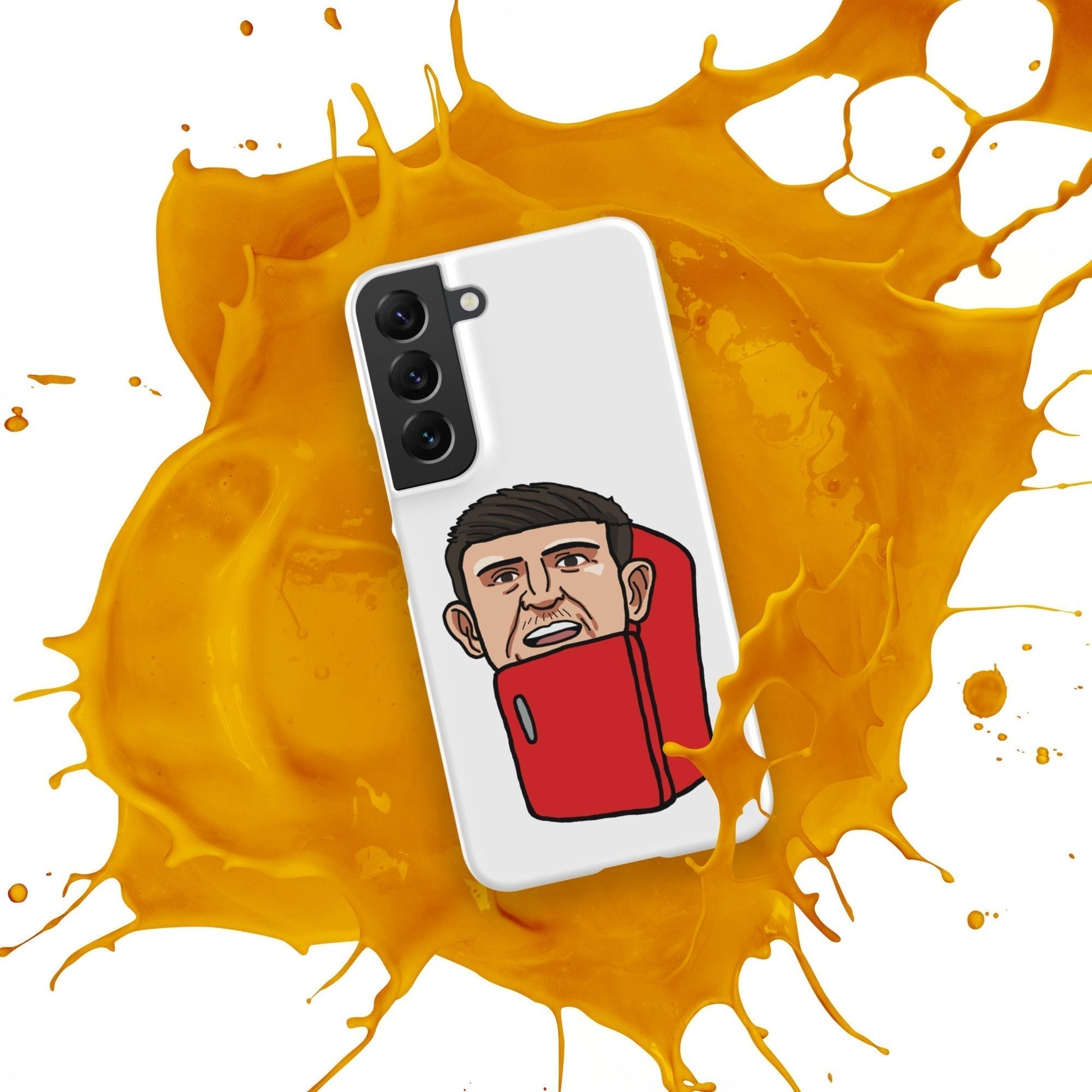 Harry ''The Fridge'' Maguire Snap Case for Samsung® Mobile Phone Cases Football Harry Maguire Manchester United The Fridge Next Cult Brand