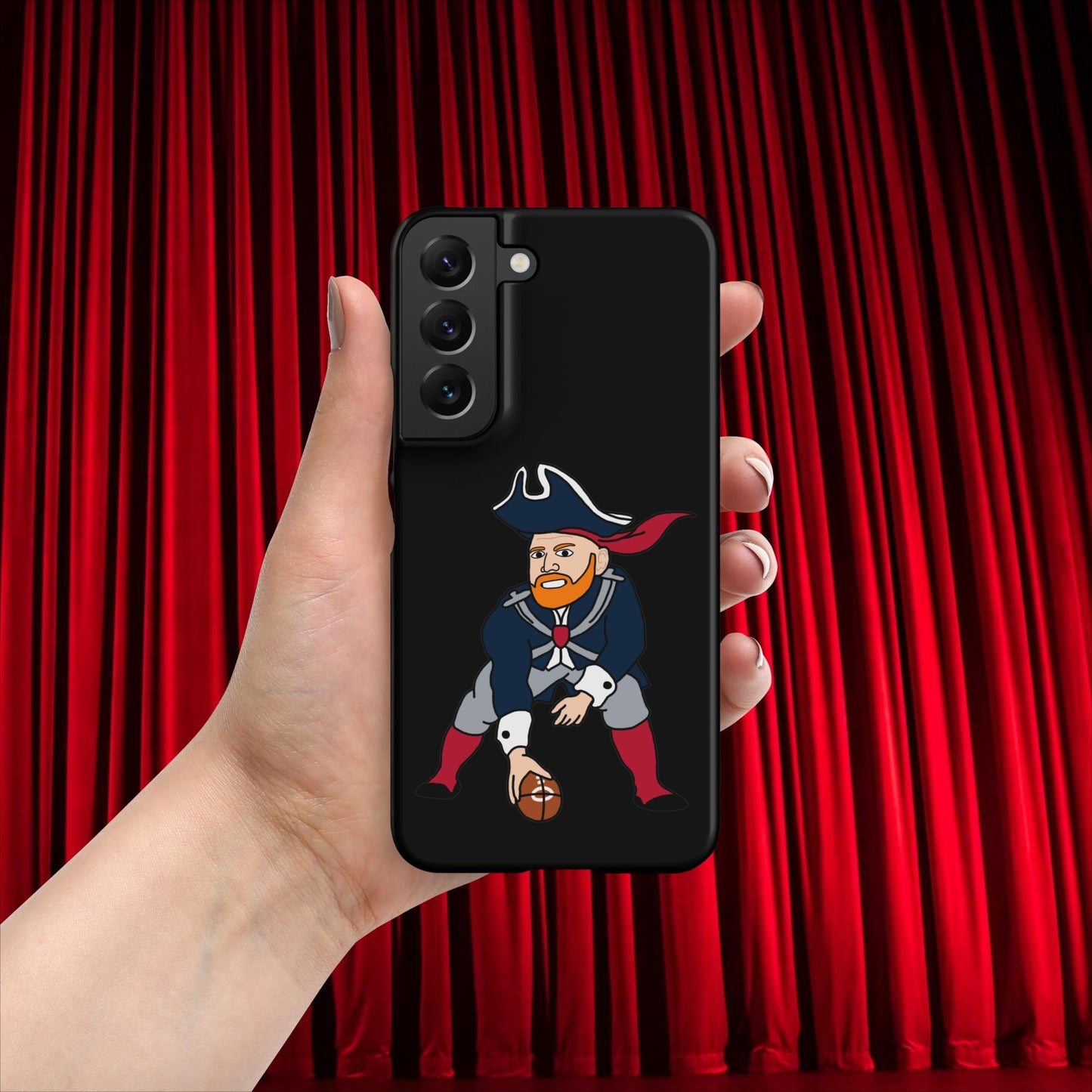 Bill Burrdy New England Patriots NFL Tom Brady Bill Burr Snap case for Samsung Matte Samsung Galaxy S22 American Football Bill Burr Monday Morning Podcast New England Patriots NFL Podcasts Stand-up Comedy Next Cult Brand