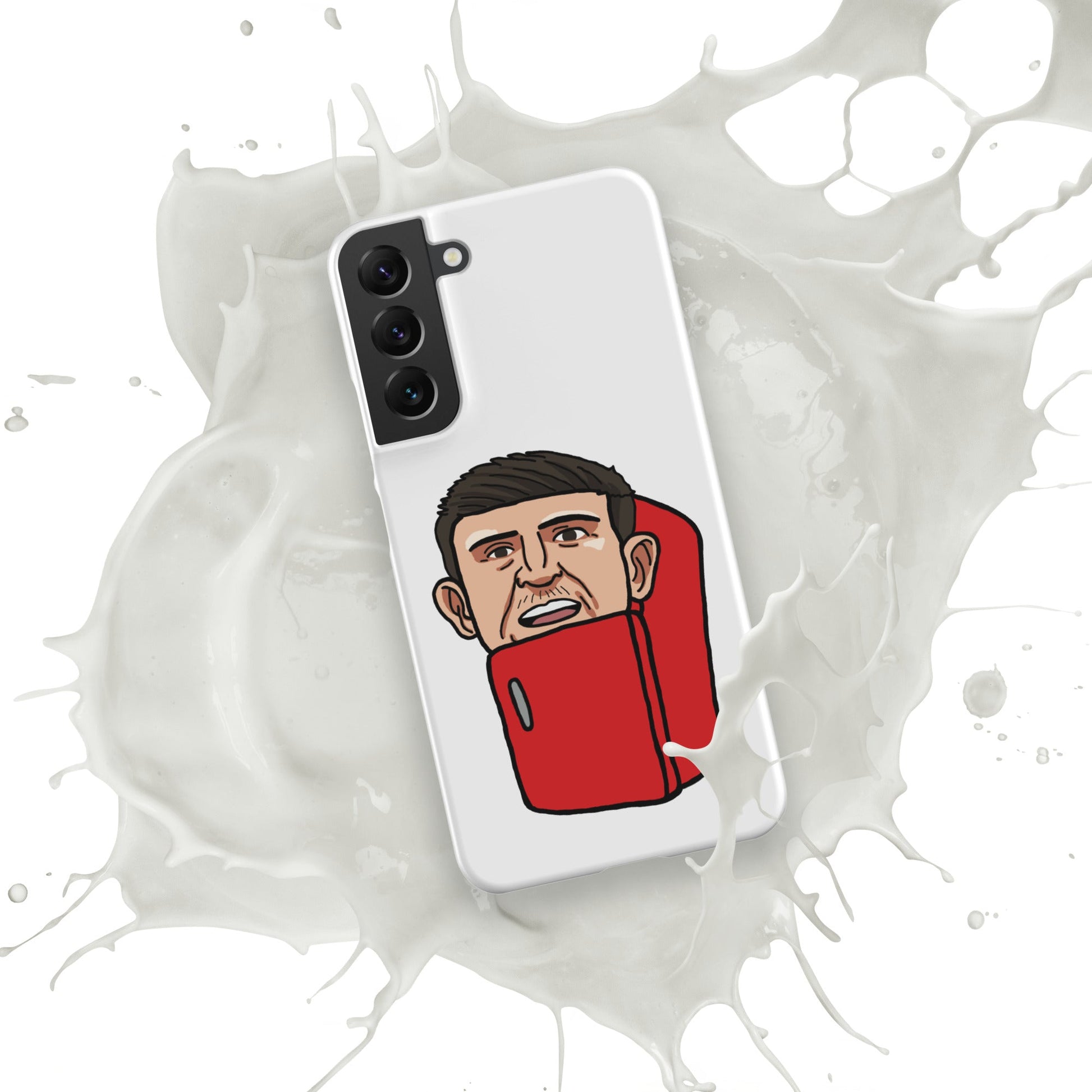 Harry ''The Fridge'' Maguire Snap Case for Samsung® Mobile Phone Cases Football Harry Maguire Manchester United The Fridge Next Cult Brand