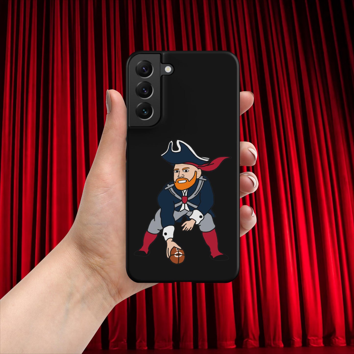 Bill Burrdy New England Patriots NFL Tom Brady Bill Burr Snap case for Samsung Next Cult Brand American Football, Bill Burr, Monday Morning Podcast, New England Patriots, NFL, Podcasts, Stand-up Comedy