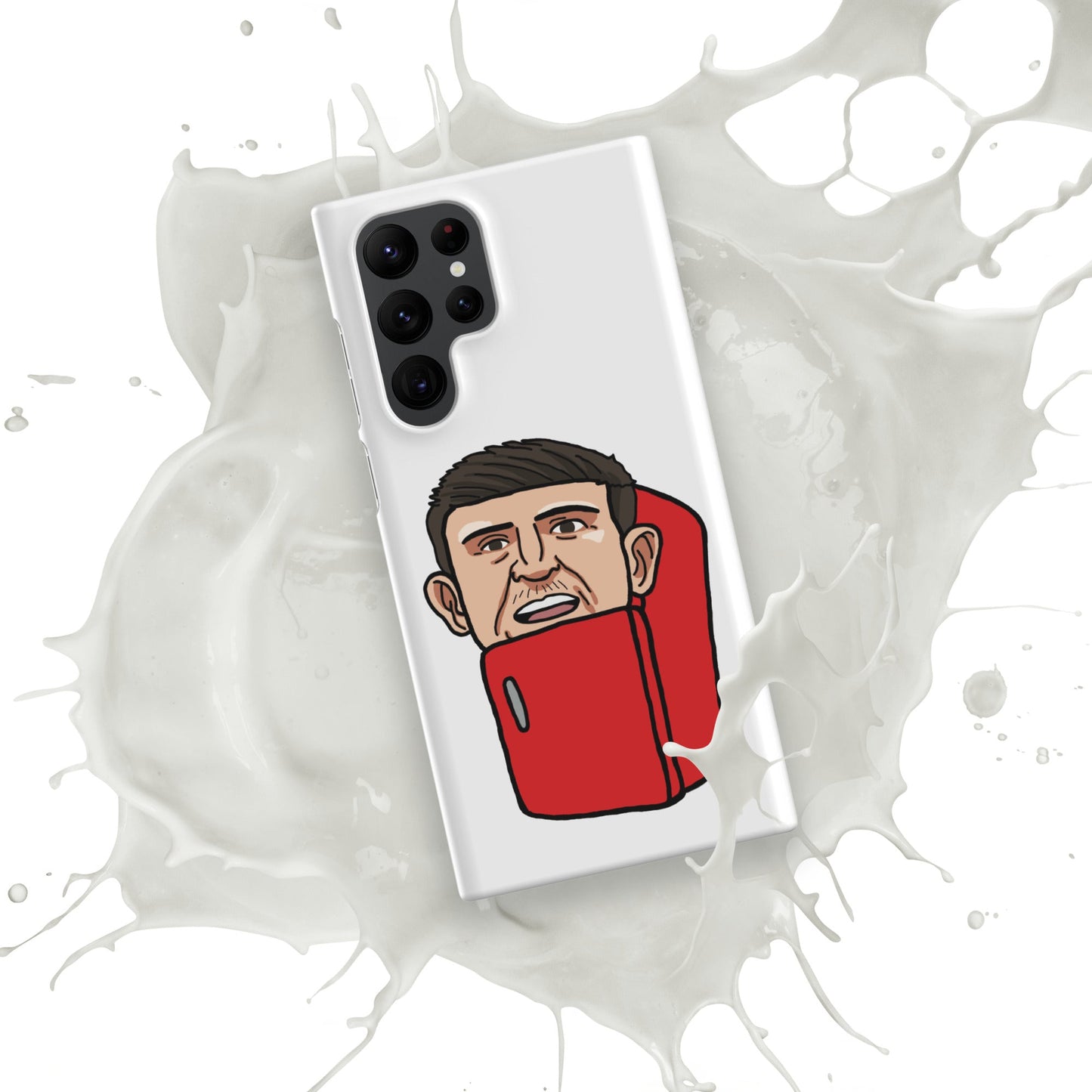 Harry ''The Fridge'' Maguire Snap Case for Samsung® Mobile Phone Cases Football Harry Maguire Manchester United The Fridge Next Cult Brand