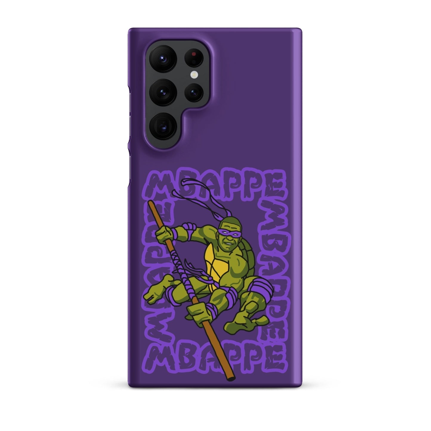 Kylian Mbappe Purple Ninja Turtle Donatello Snap case for Samsung® Next Cult Brand Donatello, Football, Kylian Mbappe, Ninja Turtles, PSG