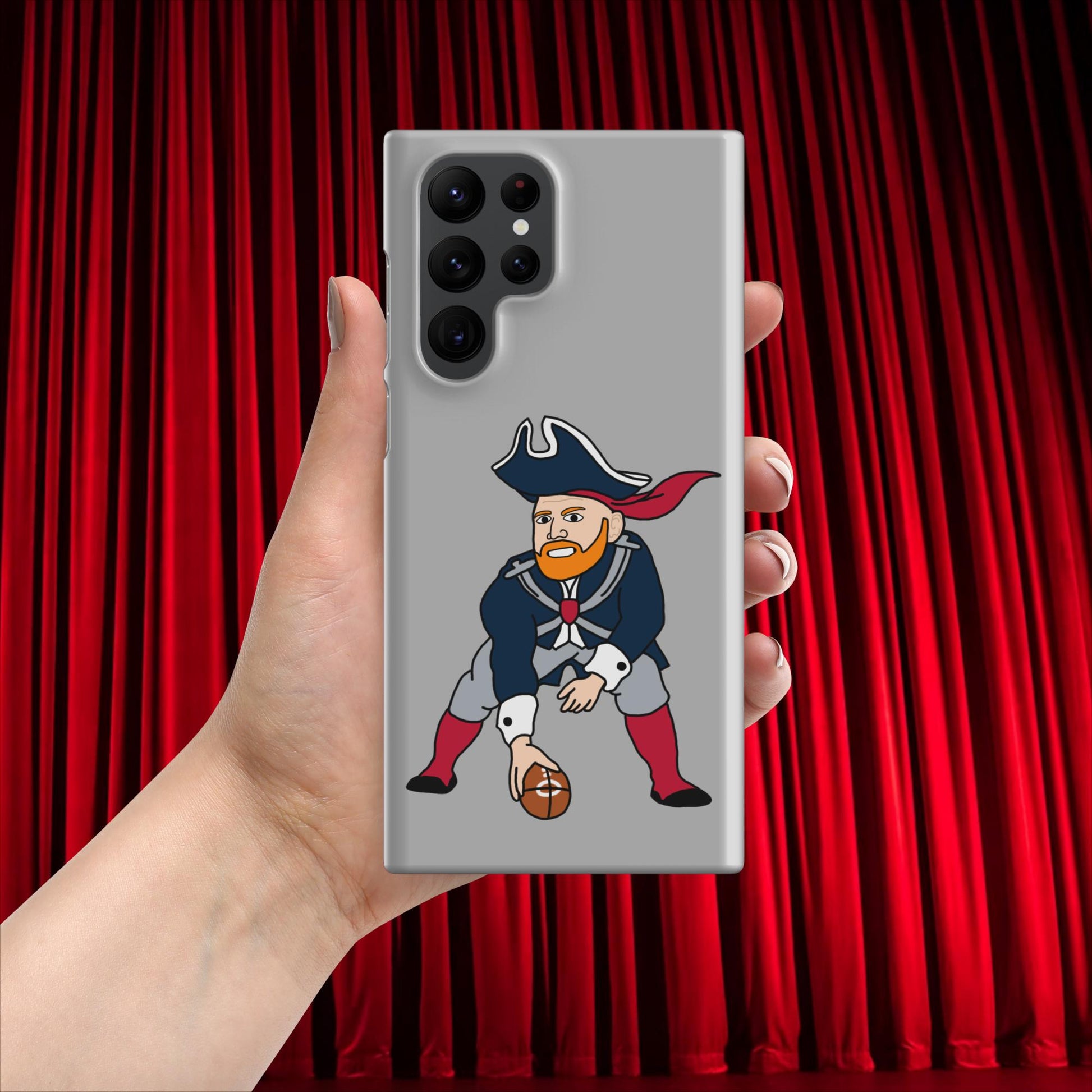 Bill Burrdy New England Patriots NFL Tom Brady Bill Burr Snap case for Samsung Next Cult Brand American Football, Bill Burr, Monday Morning Podcast, New England Patriots, NFL, Podcasts, Stand-up Comedy