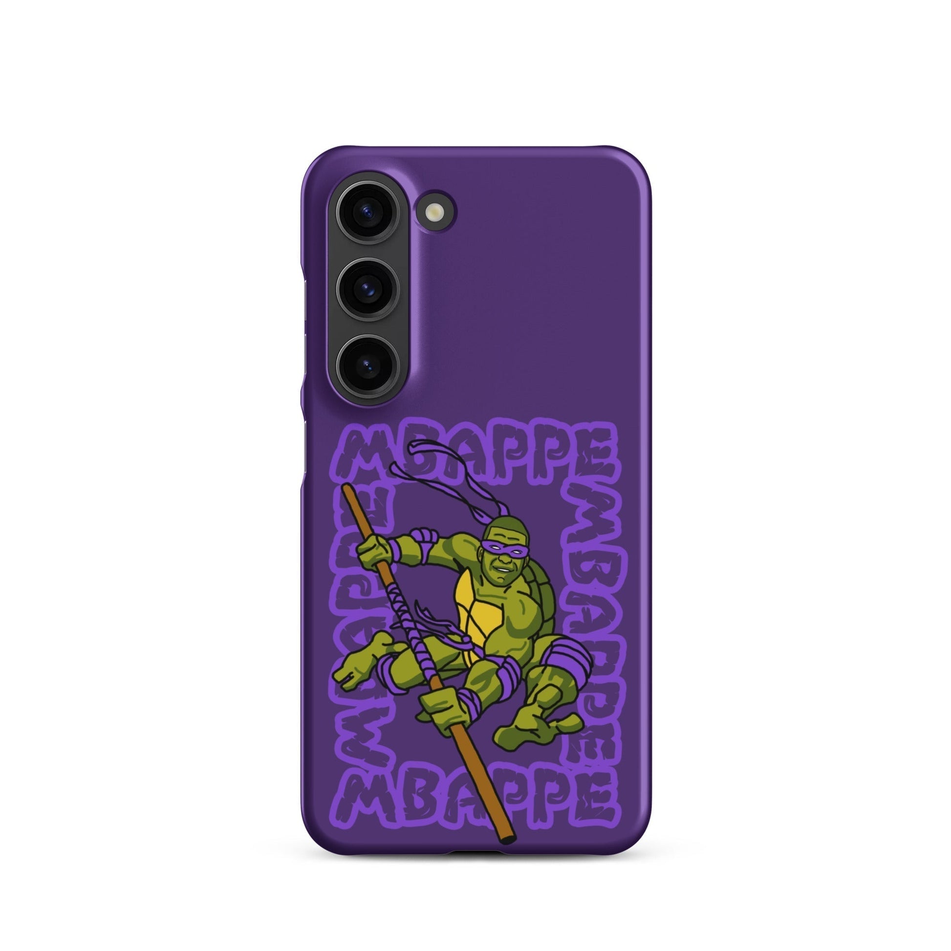 Kylian Mbappe Purple Ninja Turtle Donatello Snap case for Samsung® Next Cult Brand Donatello, Football, Kylian Mbappe, Ninja Turtles, PSG