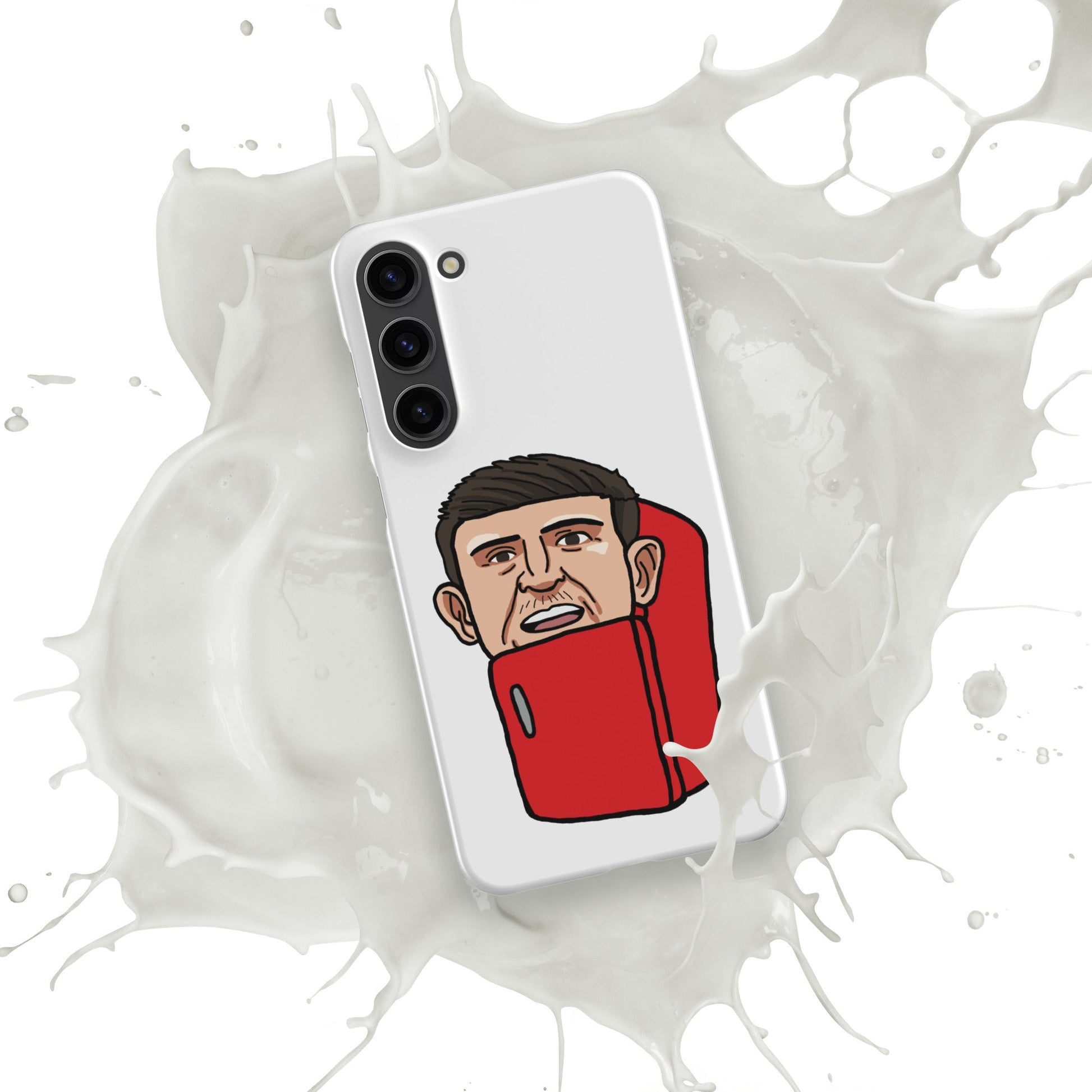 Harry ''The Fridge'' Maguire Snap Case for Samsung® Mobile Phone Cases Football Harry Maguire Manchester United The Fridge Next Cult Brand