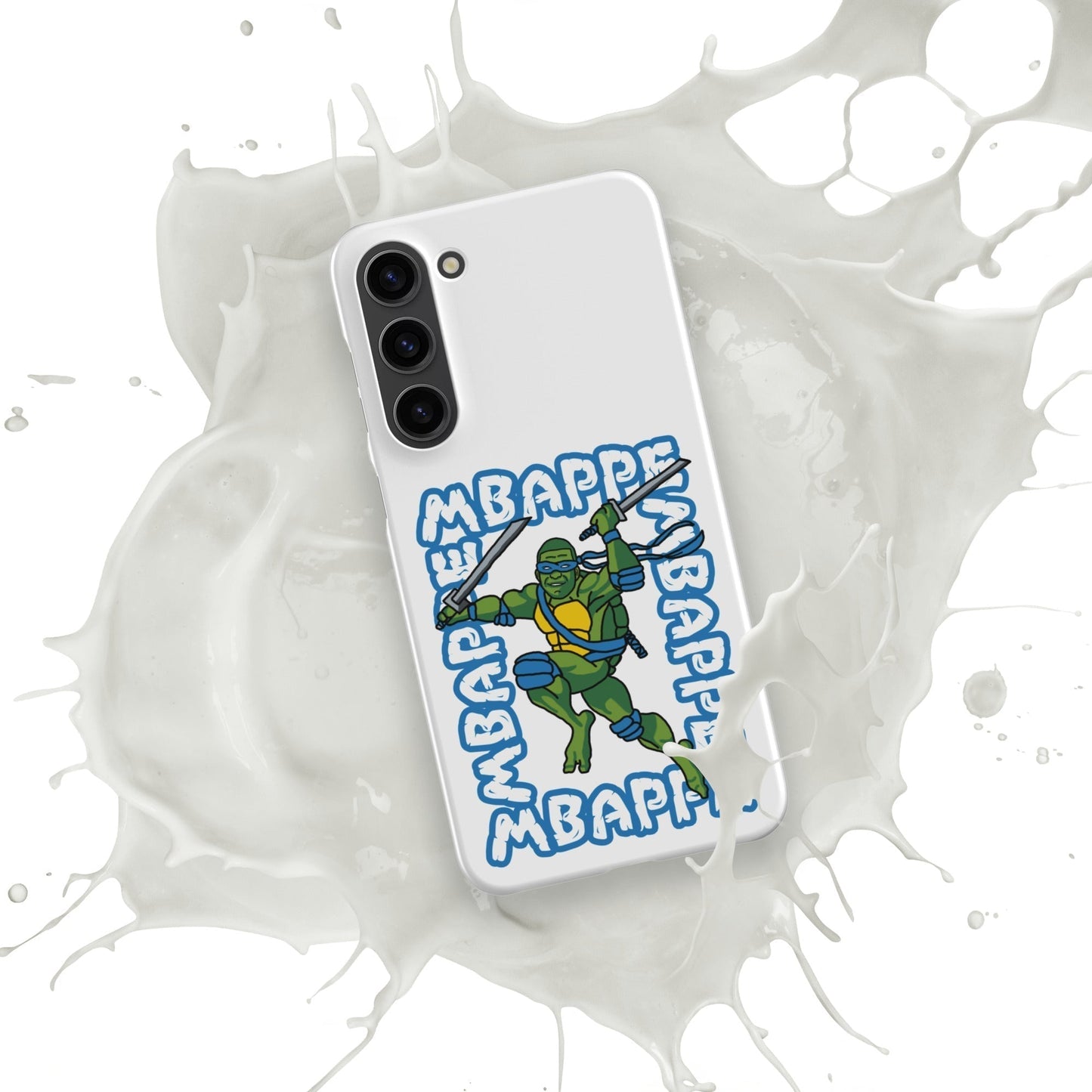 Kylian Mbappe Blue Ninja Turtle Leonardo Snap case for Samsung® Next Cult Brand Football, Kylian Mbappe, Leonardo, Ninja Turtles, PSG