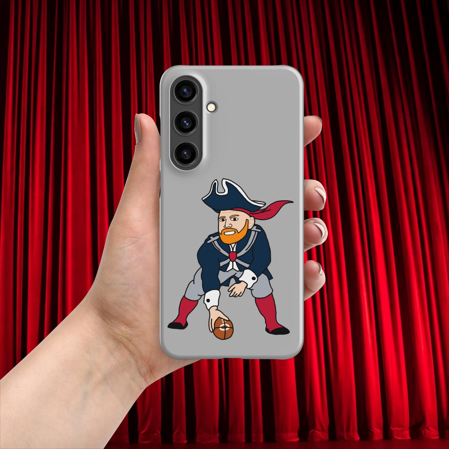 Bill Burrdy New England Patriots NFL Tom Brady Bill Burr Snap case for Samsung Next Cult Brand American Football, Bill Burr, Monday Morning Podcast, New England Patriots, NFL, Podcasts, Stand-up Comedy