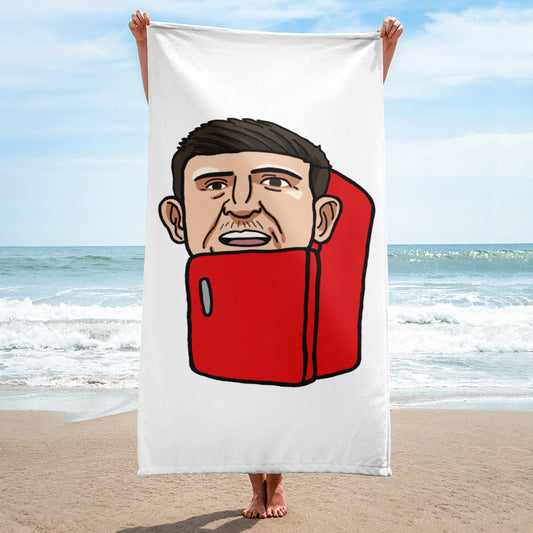Harry ''The Fridge'' Maguire Towel Next Cult Brand Football, Harry Maguire, Manchester United, The Fridge