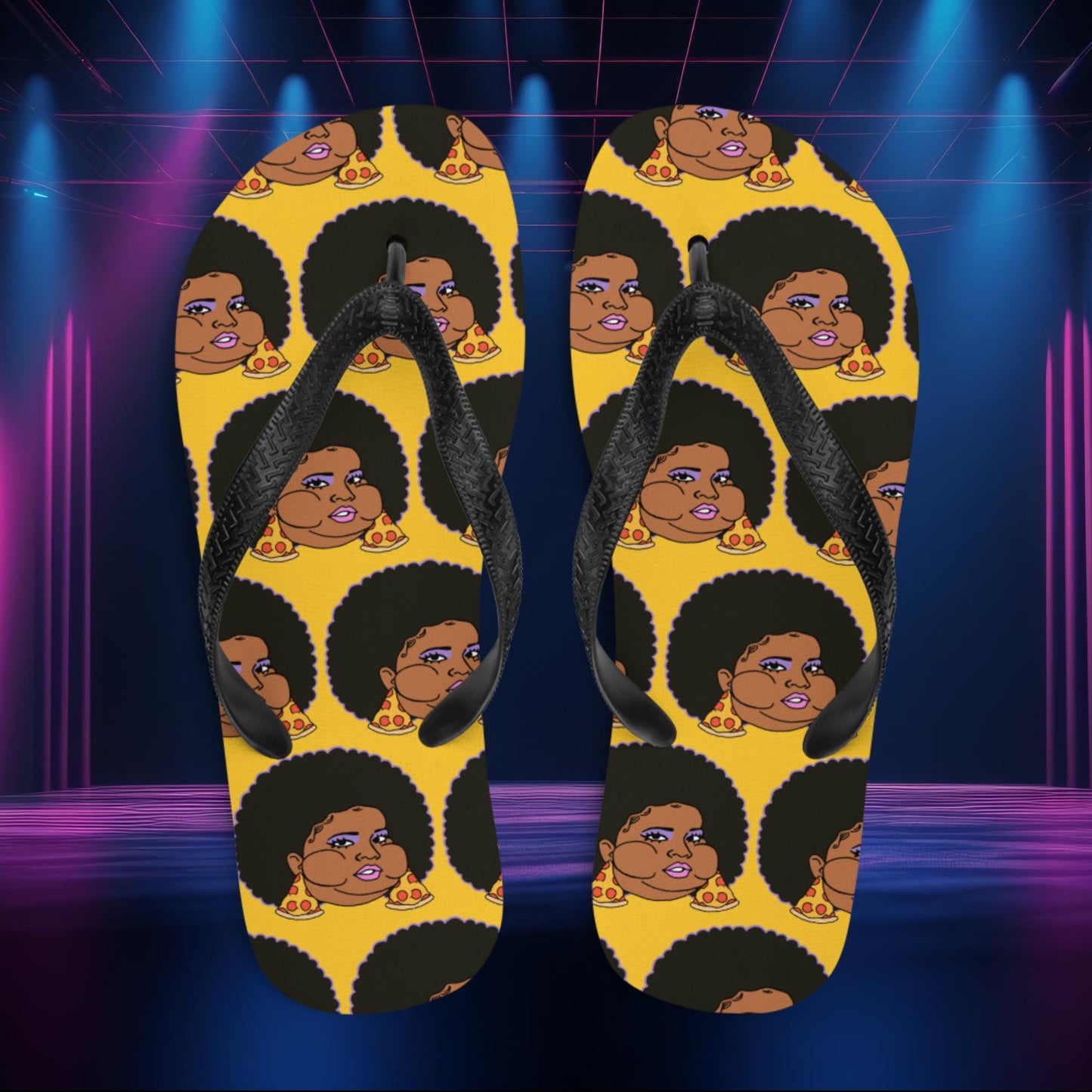 Pizzo Lizzo Pizza Lizzo Merch Lizzo Gift Song Lyrics Lizzo Flip-Flops Next Cult Brand