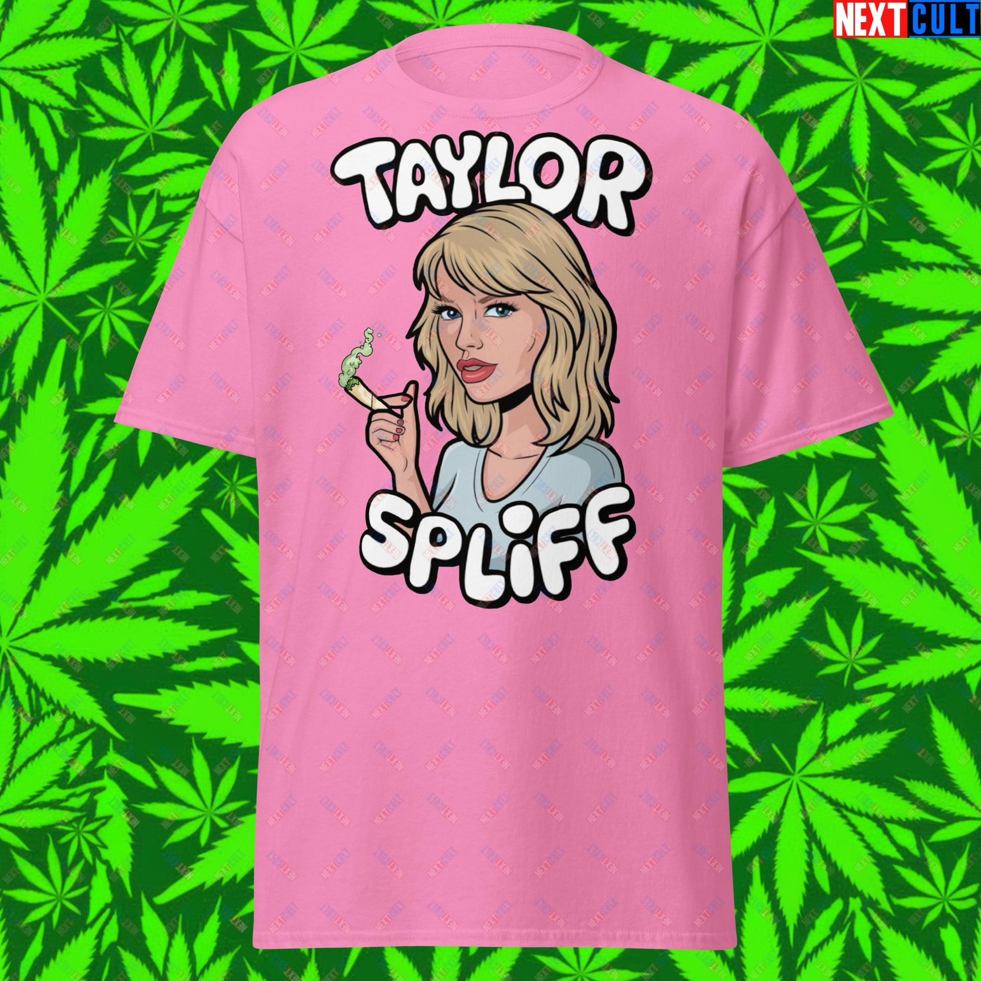 Taylor Spliff Pop Music Star Pothead Stoner Funny Weed Meme Unisex tee Azalea T-shirts Music Weed Next Cult Brand