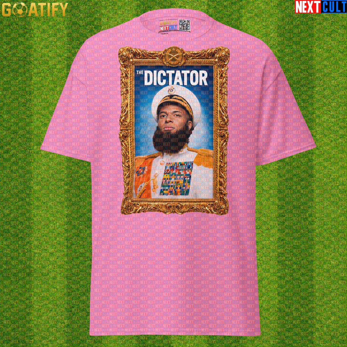 Kylian Mbappe T-Shirt – The Dictator Baroque Football Tee for France and Real Madrid Fans Azalea Next Cult Brand