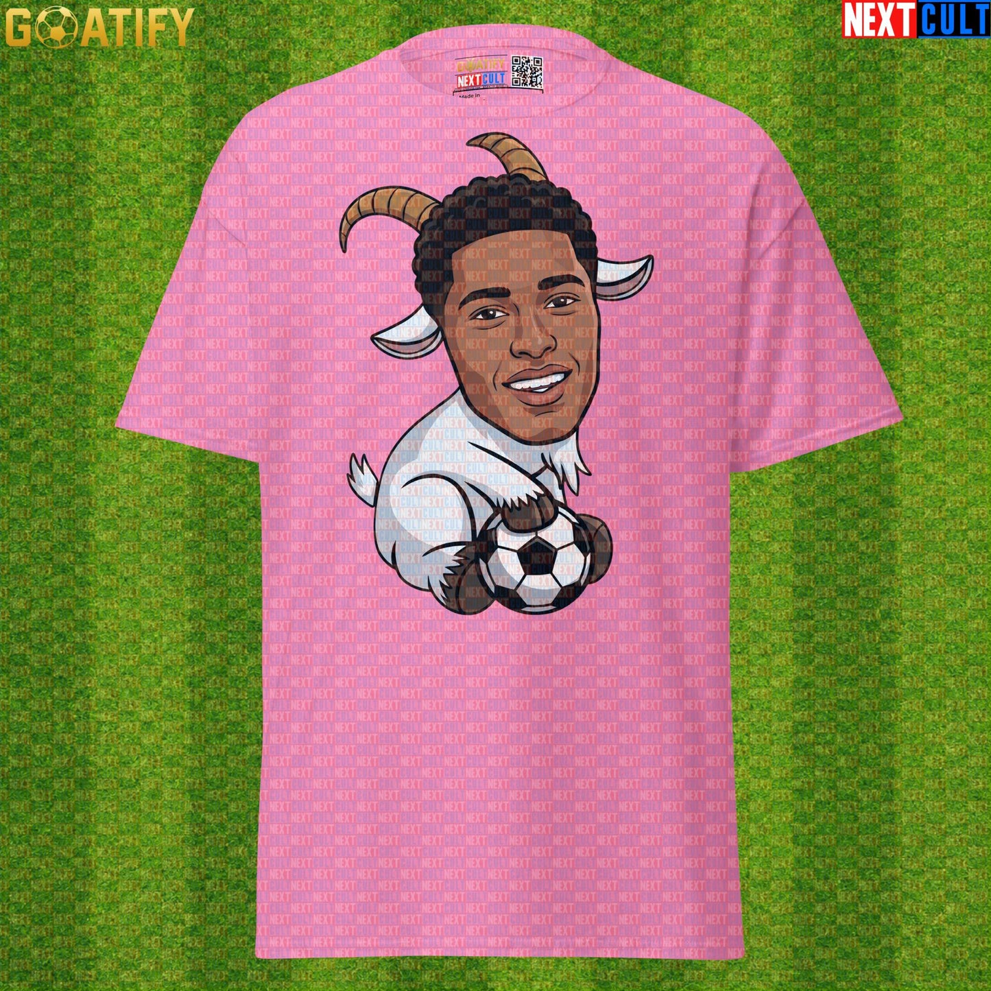 Jude Bellingham T-Shirt – GOAT Midfielder Graphic Tee for Real Madrid and England Fans |  | ["Borussia Dortmund", "England", "Football", "Jude Bellingham", "Real Madrid", "Soccer"]